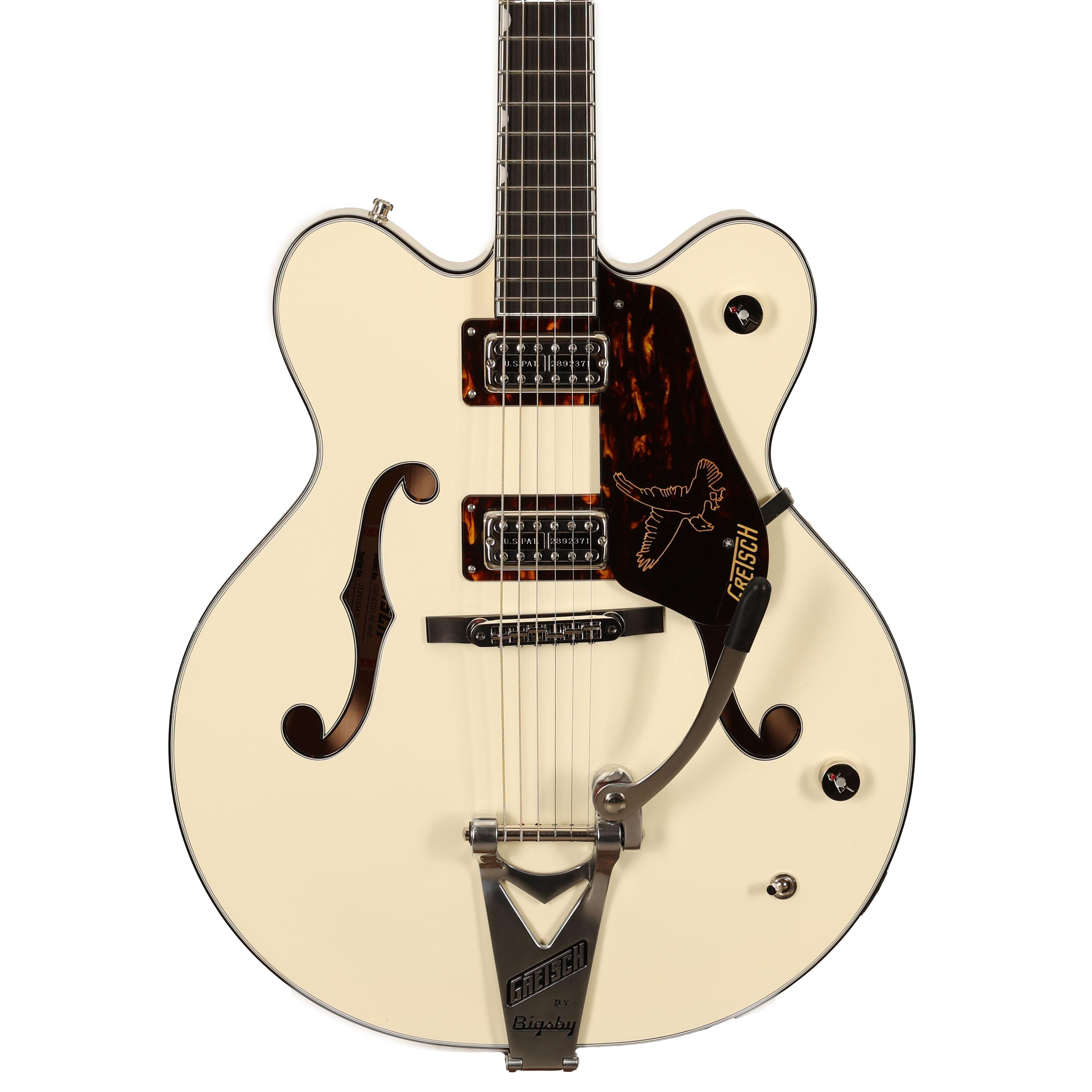 Gretsch G6636T-RF Richard Fortus Signature Falcon Centre Block in Vintage White with Bigsby Gretsch G6636T-RF Richard Fortus Signature Falcon Centre Block in Vintage White with Bigsby