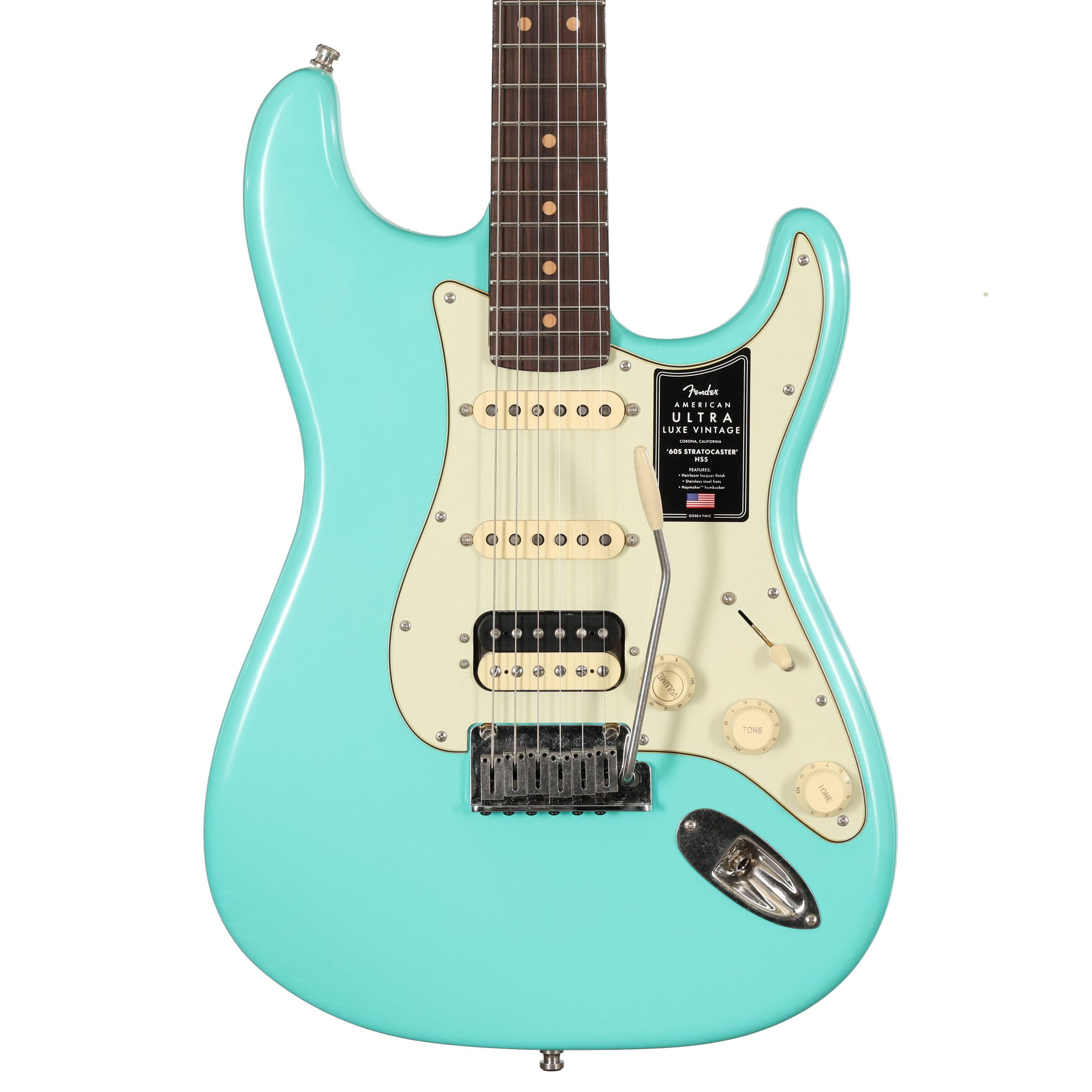 Fender American Ultra Luxe Vintage '60s Stratocaster in Ice Blue