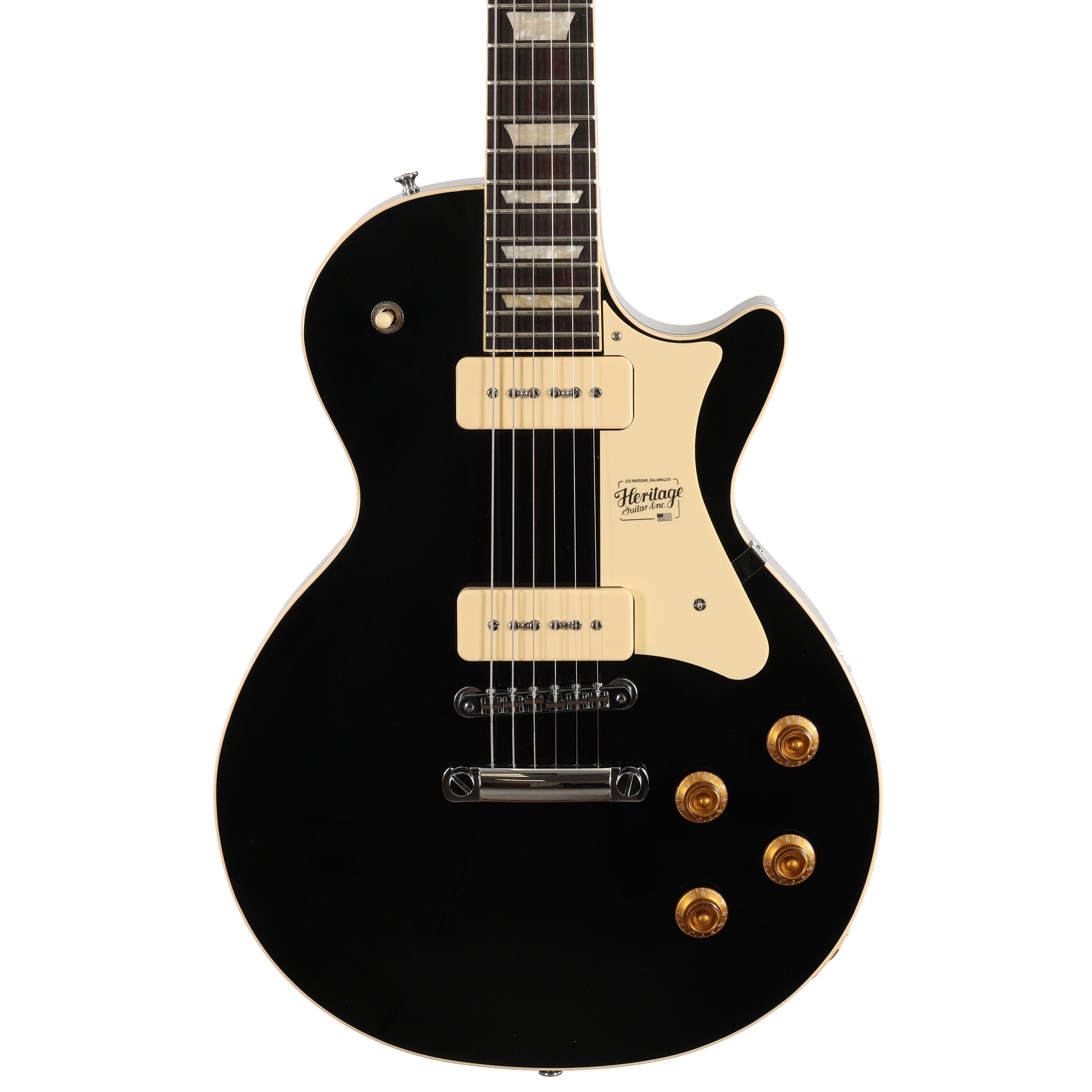 Heritage Standard II Collection H-150 P90 Electric Guitar in Ebony Heritage Standard II Collection H-150 P90 Electric Guitar in Ebony