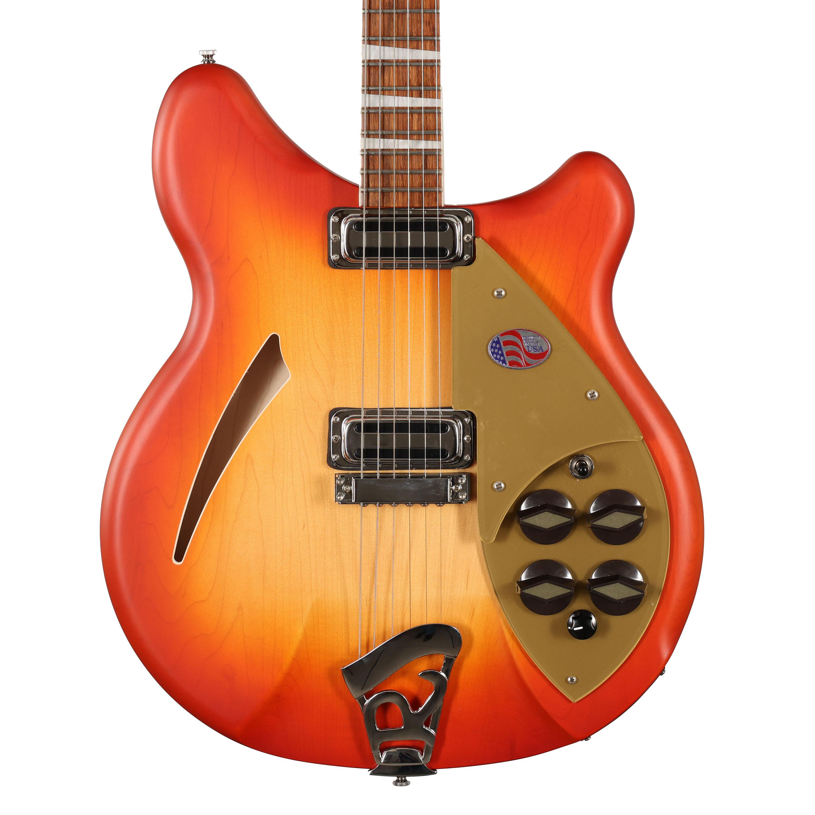 Rickenbacker 360 Semi-Hollow Electric Guitar in Walnut - Andertons