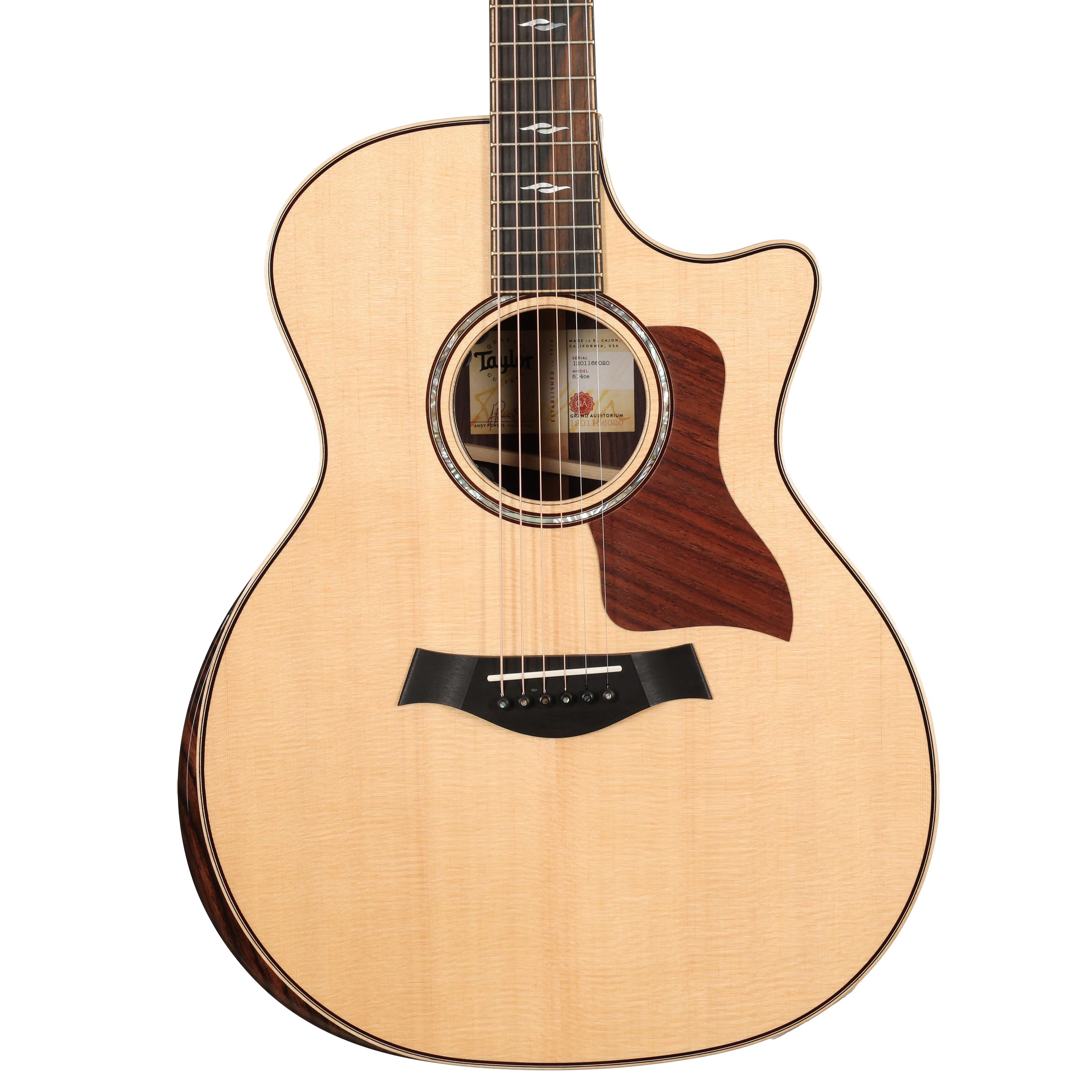 Taylor Next Generation 814ce Grand Auditorium Cutaway Electro Acoustic Guitar