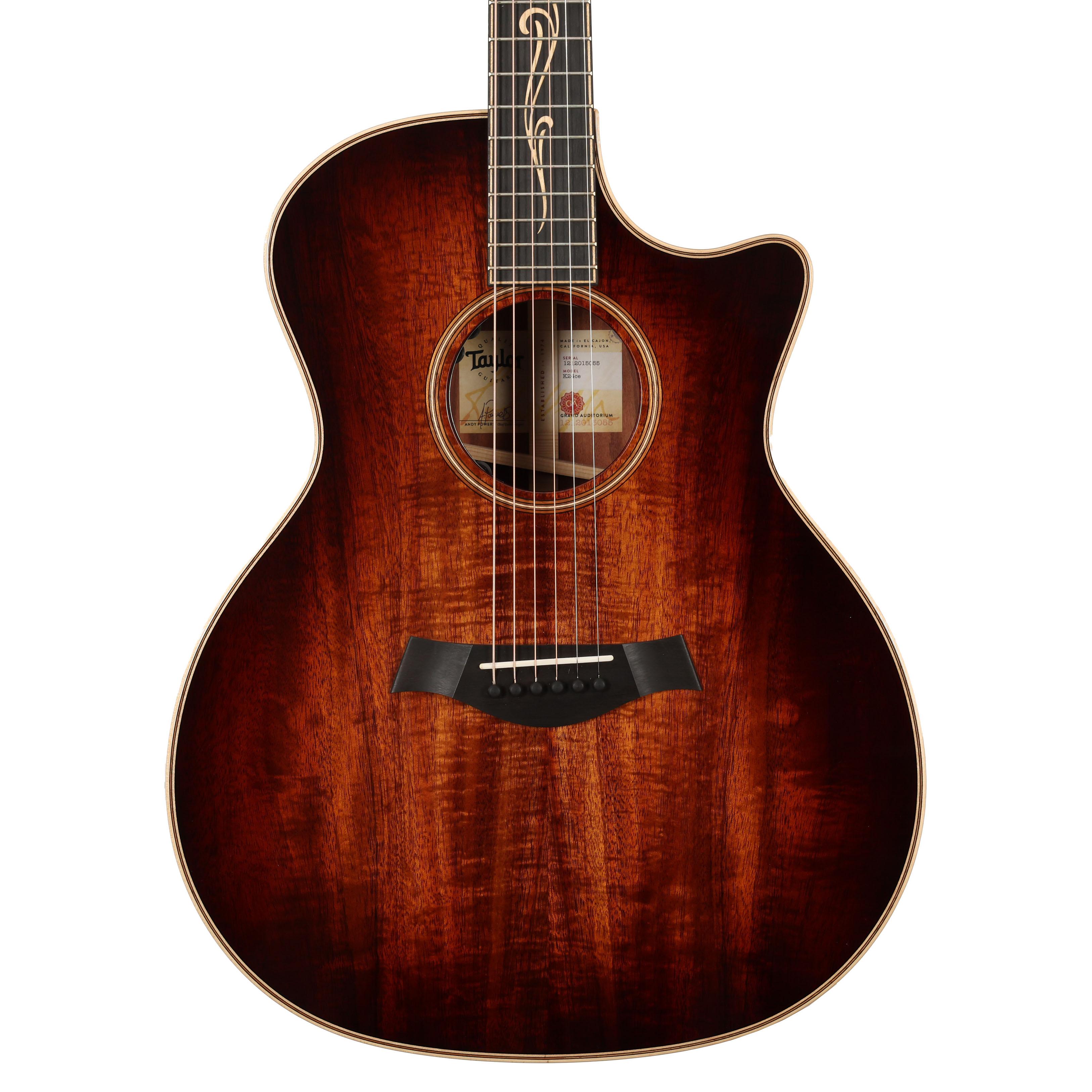 Taylor Next Generation K24ce Hawaiian Koa Electro Acoustic Guitar in Shaded Edgeburst Taylor Next Generation K24ce Hawaiian Koa Electro Acoustic Guitar in Shaded Edgeburst