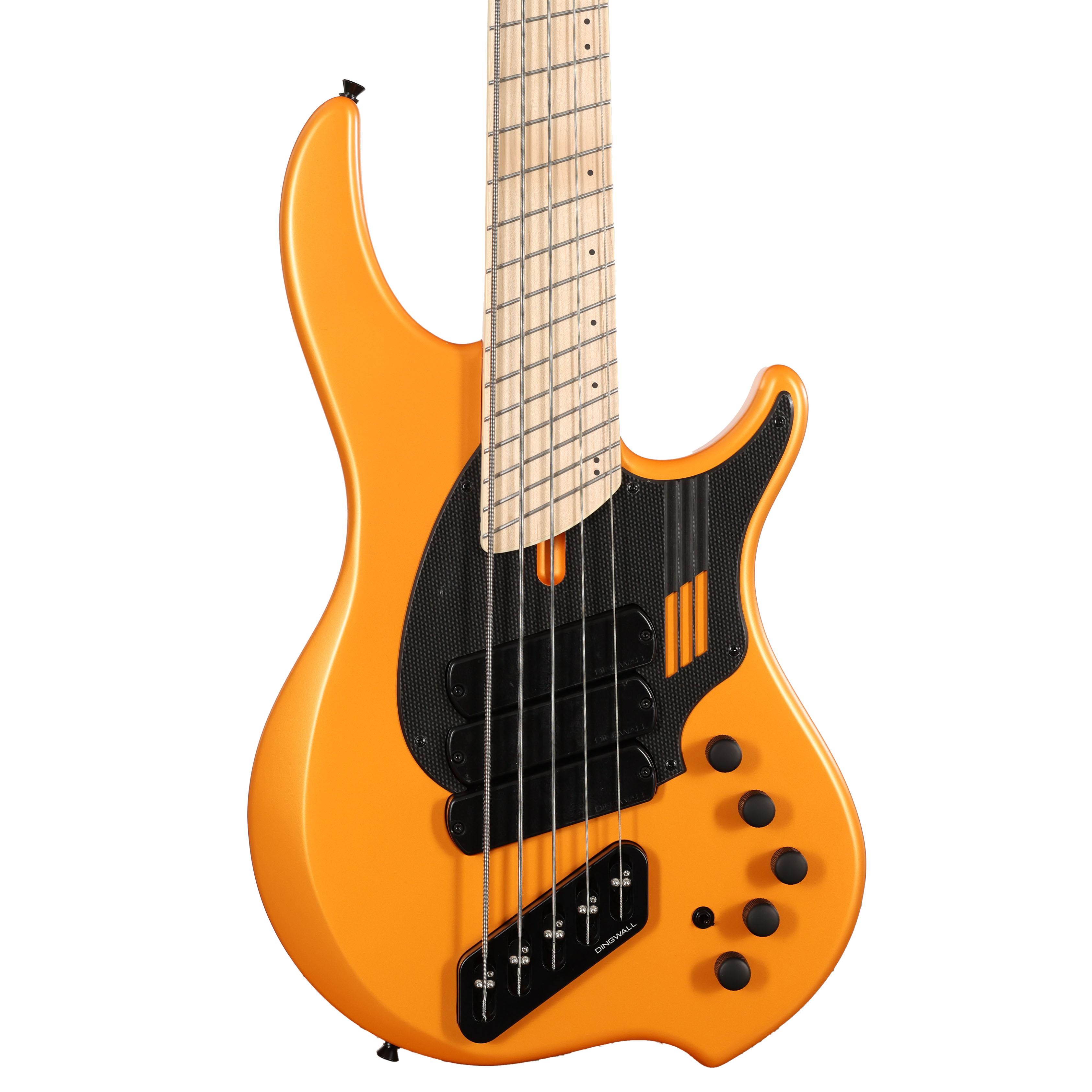 Dingwall NG-3 5-String Electric Bass Guitar in Matte Metallic Gold