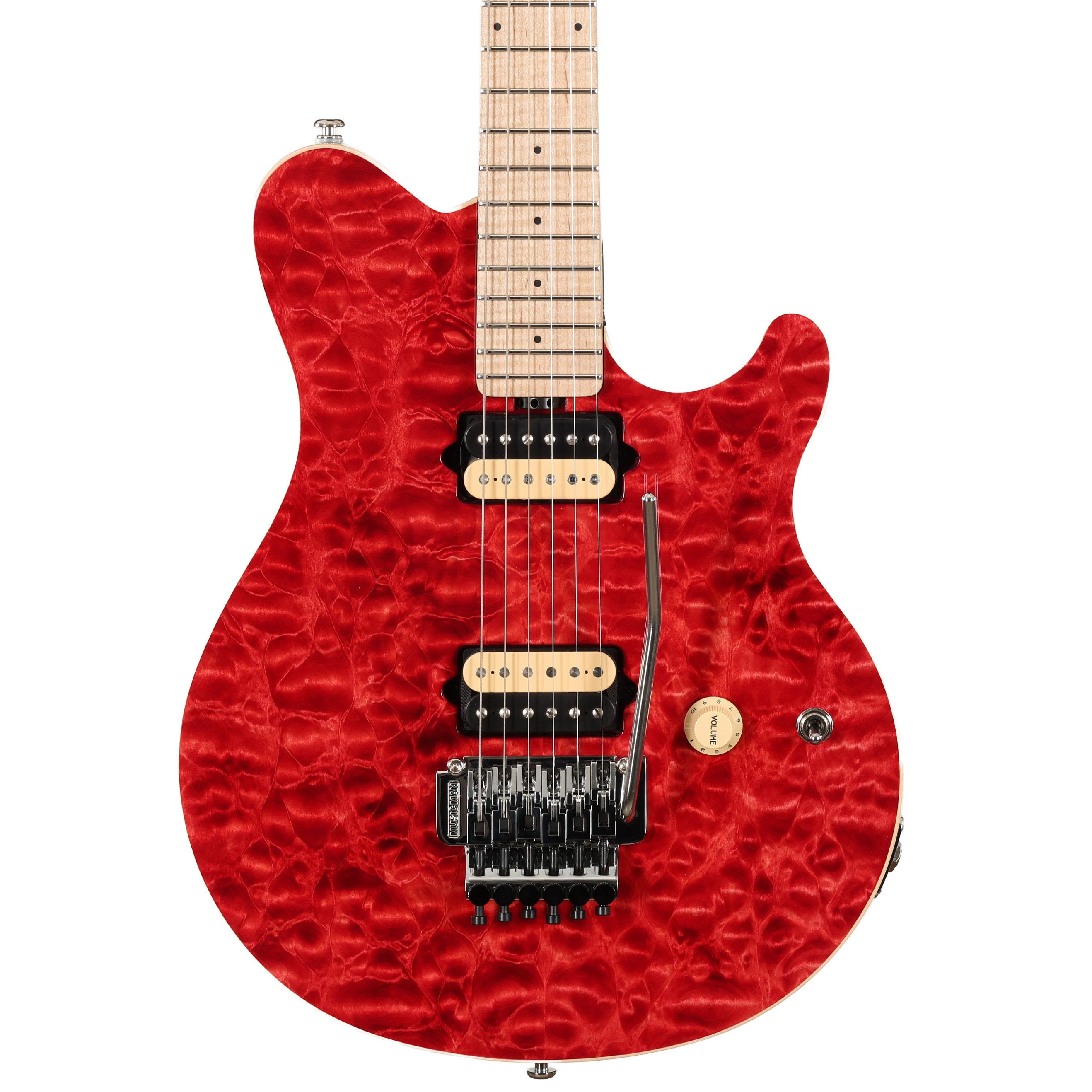 Sterling by Music Man Sub Axis AX3FM Flame Maple Top in Trans