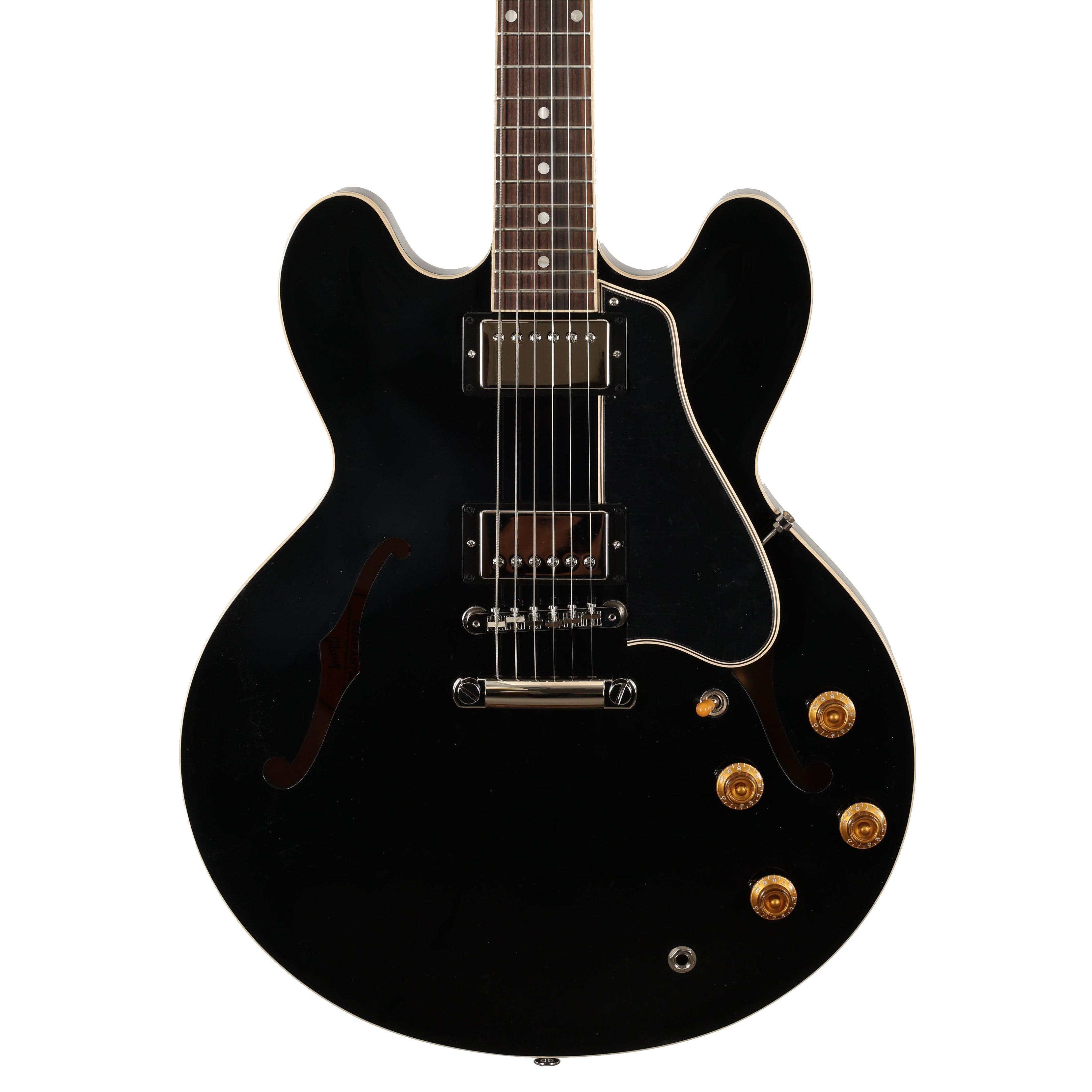 Gibson ES-335 '50s Semi-Hollow Electric Guitar in Ebony Gibson ES-335 '50s Semi-Hollow Electric Guitar in Ebony