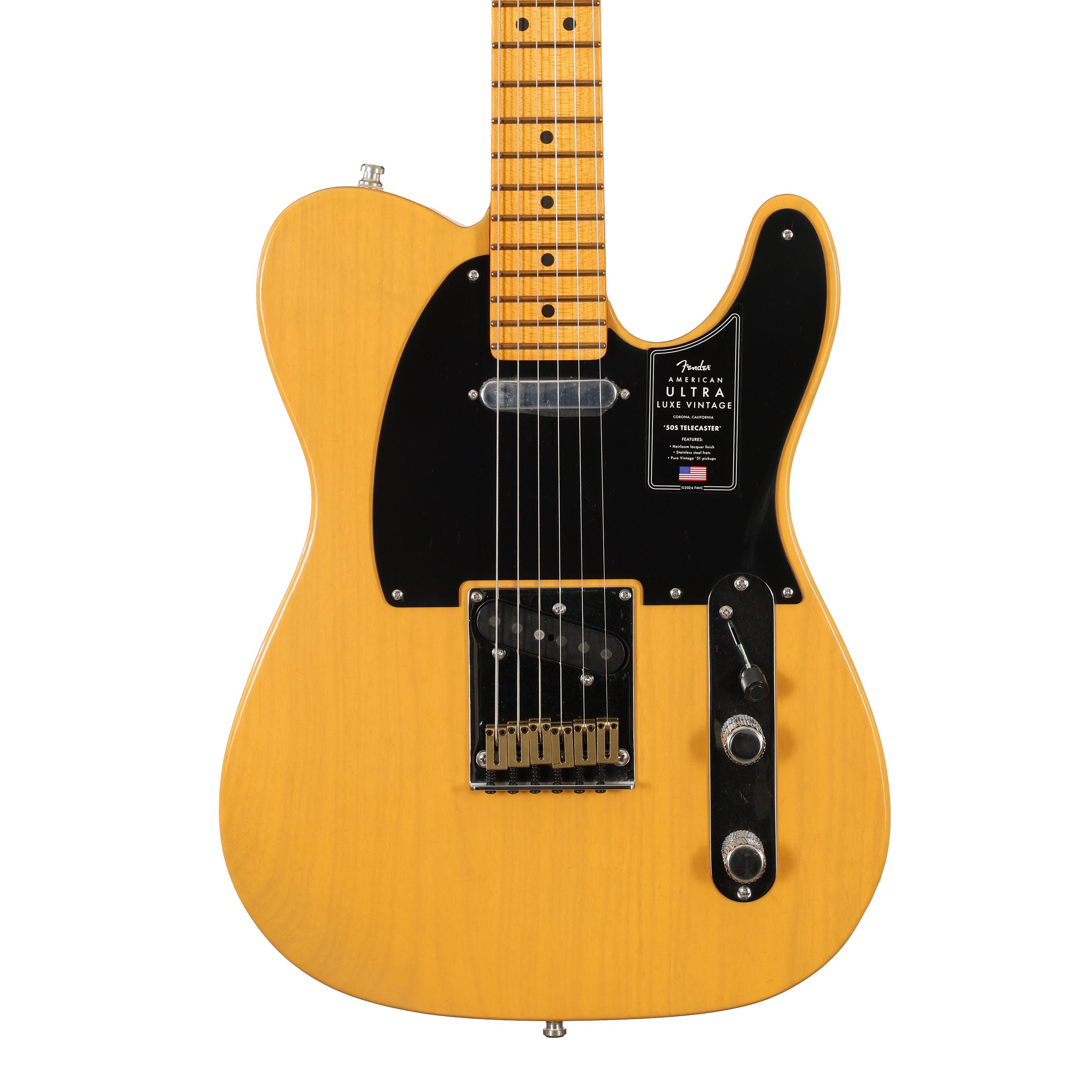 Fender American Ultra II Telecaster Maple Fingerboard in Avalanche