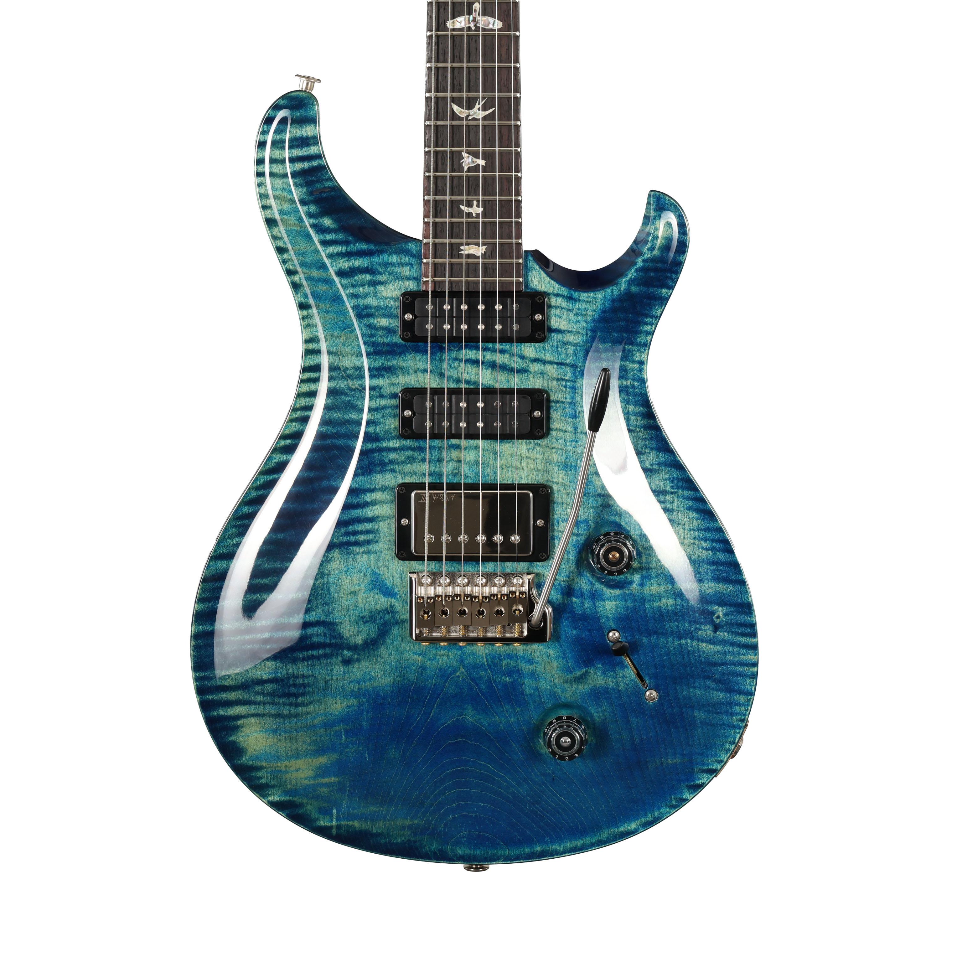 PRS Custom 24 Electric Guitar in River Blue Pearl - Andertons