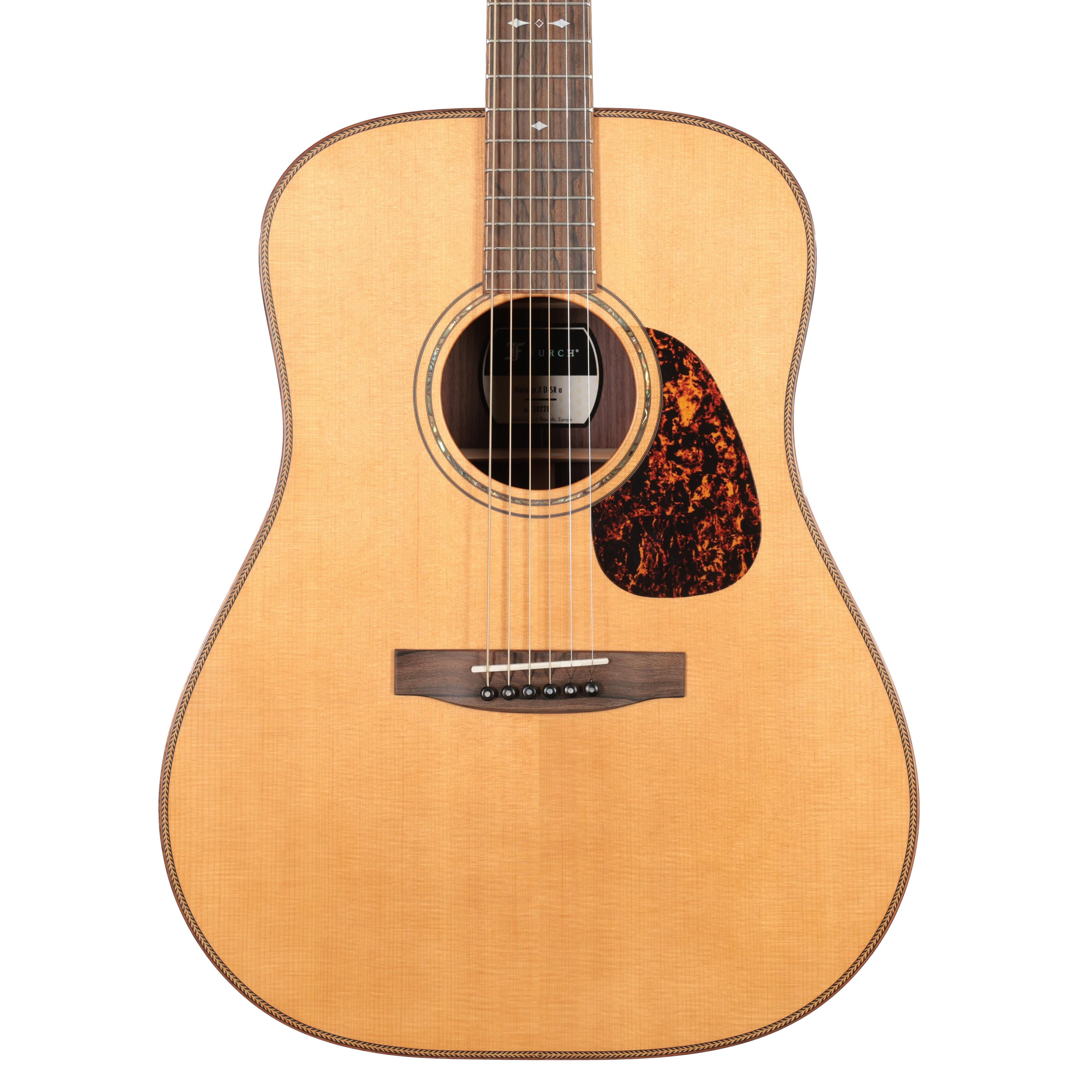 Furch Vintage 3 SR Dreadnought Acoustic Guitar with Hard Case