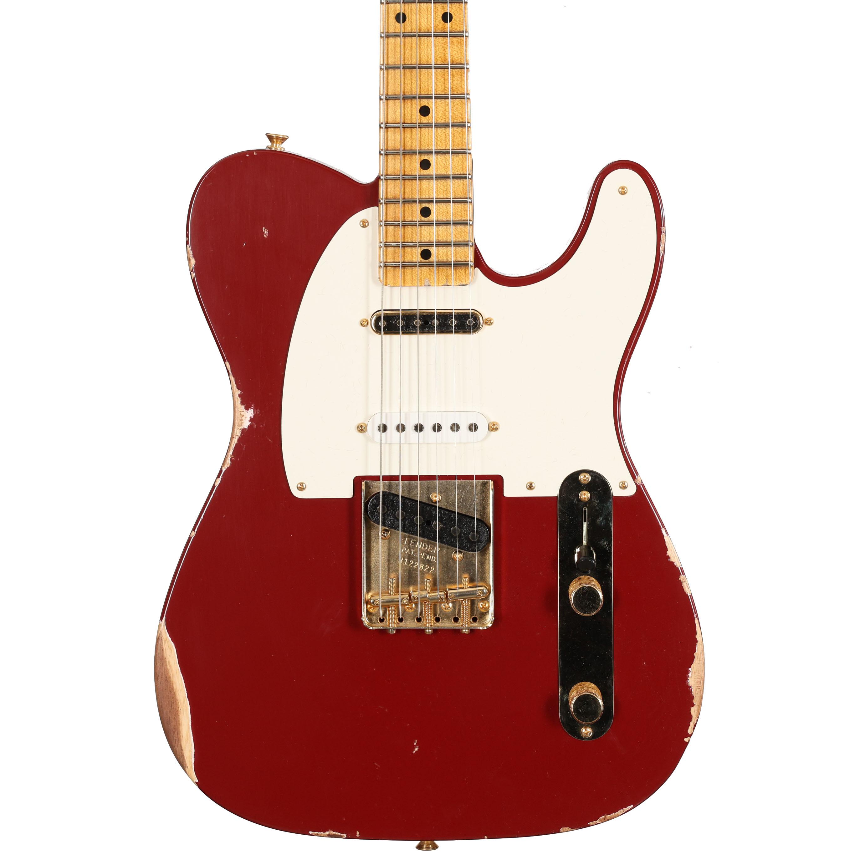 Fender Custom Shop Limited Hotshot Telecaster Relic in Aged Cimarron Red Fender Custom Shop Limited Hotshot Telecaster Relic in Aged Cimarron Red