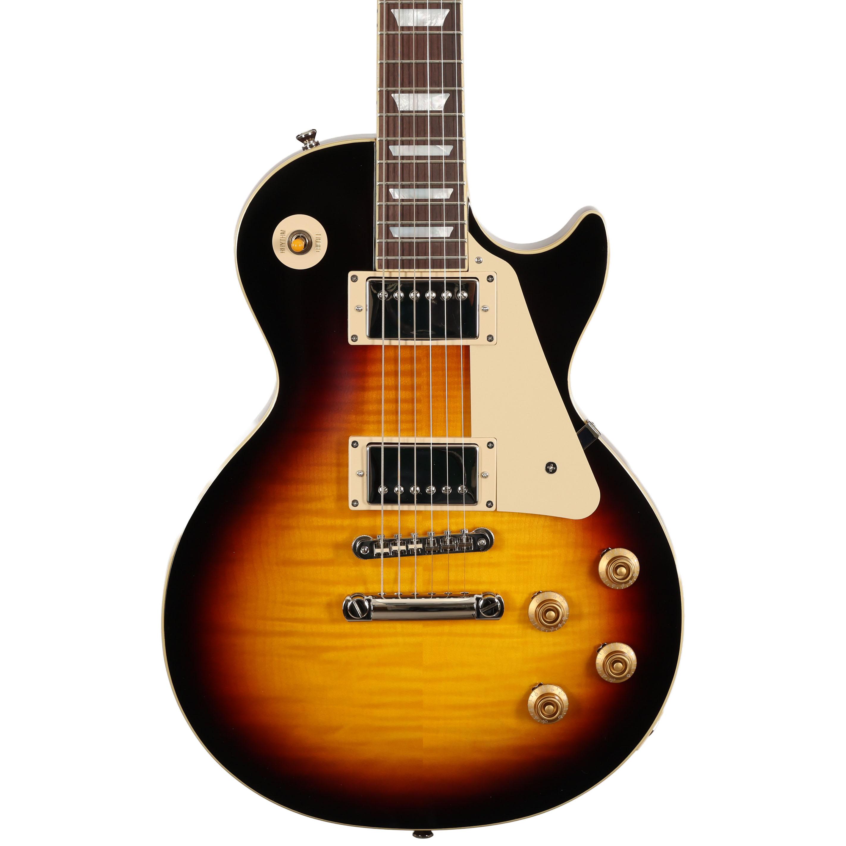 Epiphone Inspired by Gibson Custom 1959 Les Paul Standard Reissue Electric Guitar in Dark Burst