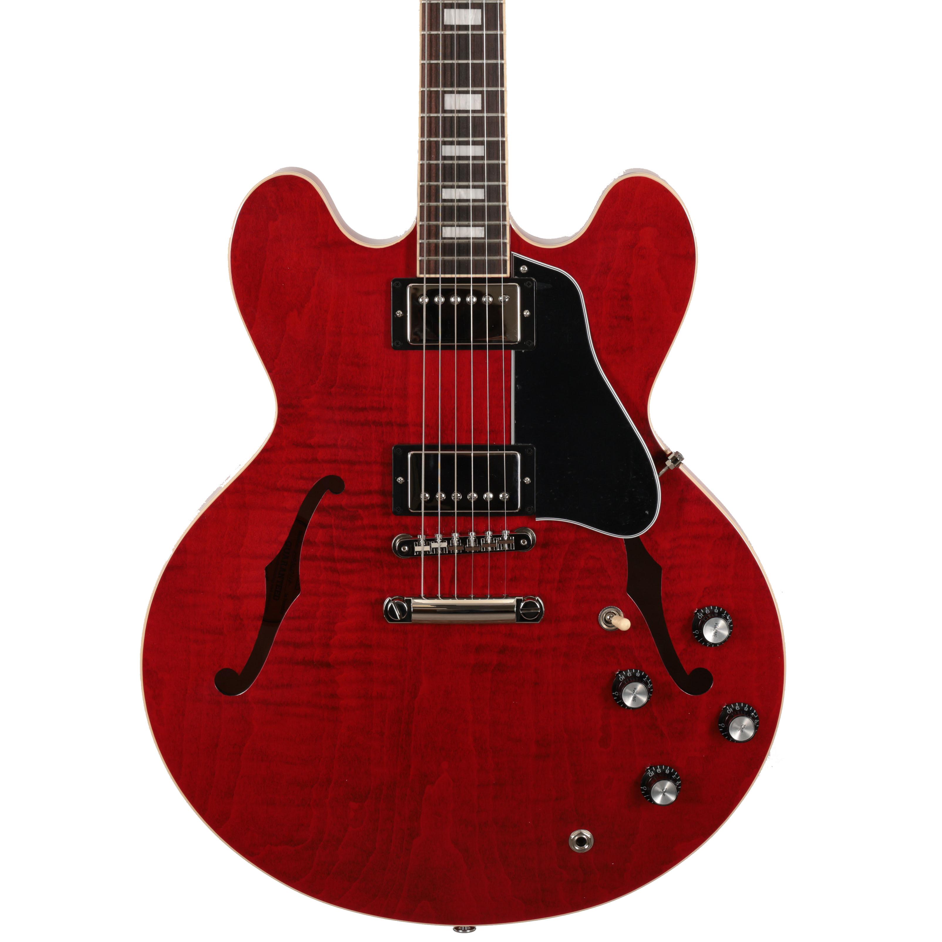 Gibson ES-335 Figured Semi Hollow Electric Guitar in Sixties Cherry Gibson ES-335 Figured Semi Hollow Electric Guitar in Sixties Cherry
