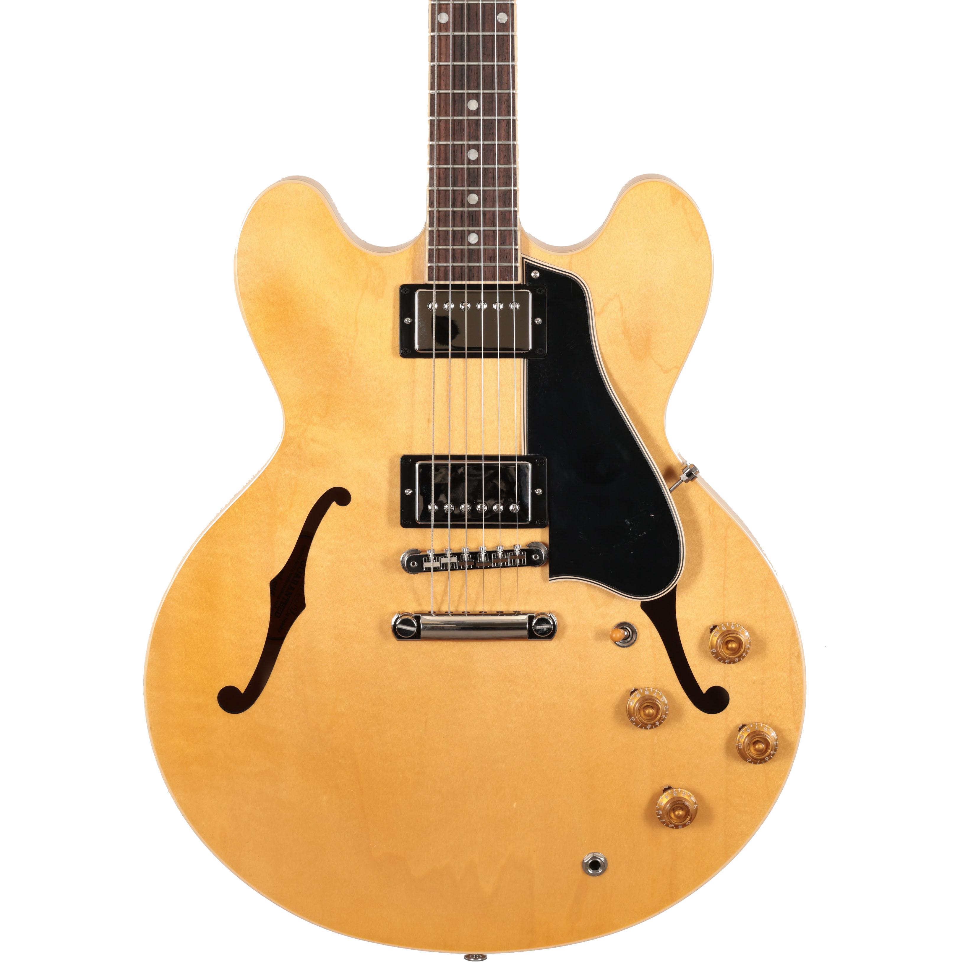 Gibson ES-335 '50s Semi-Hollow Electric Guitar in Vintage Natural Gibson ES-335 '50s Semi-Hollow Electric Guitar in Vintage Natural