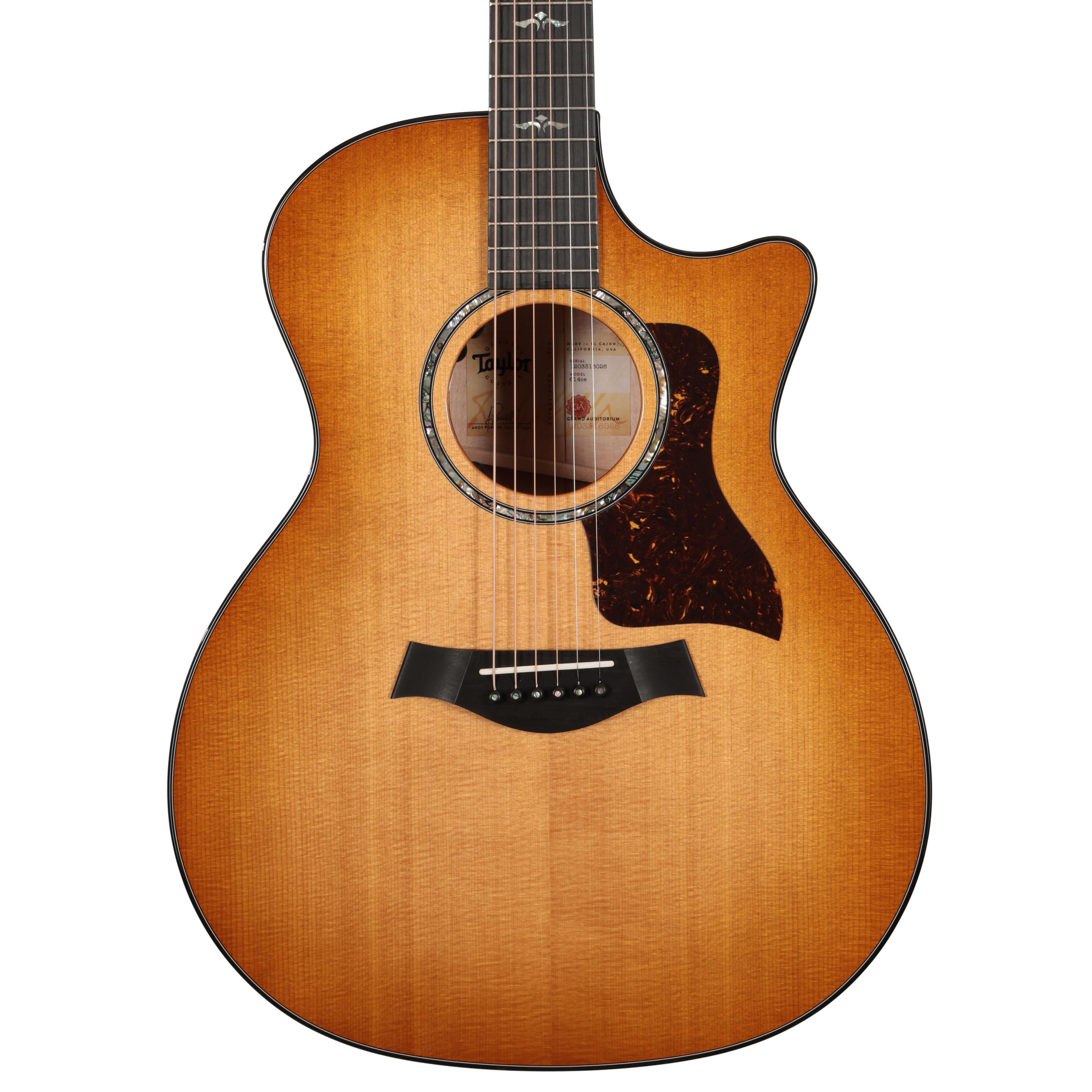 Taylor Next Generation 614ce Electro Acoustic Guitar in Antique Blonde