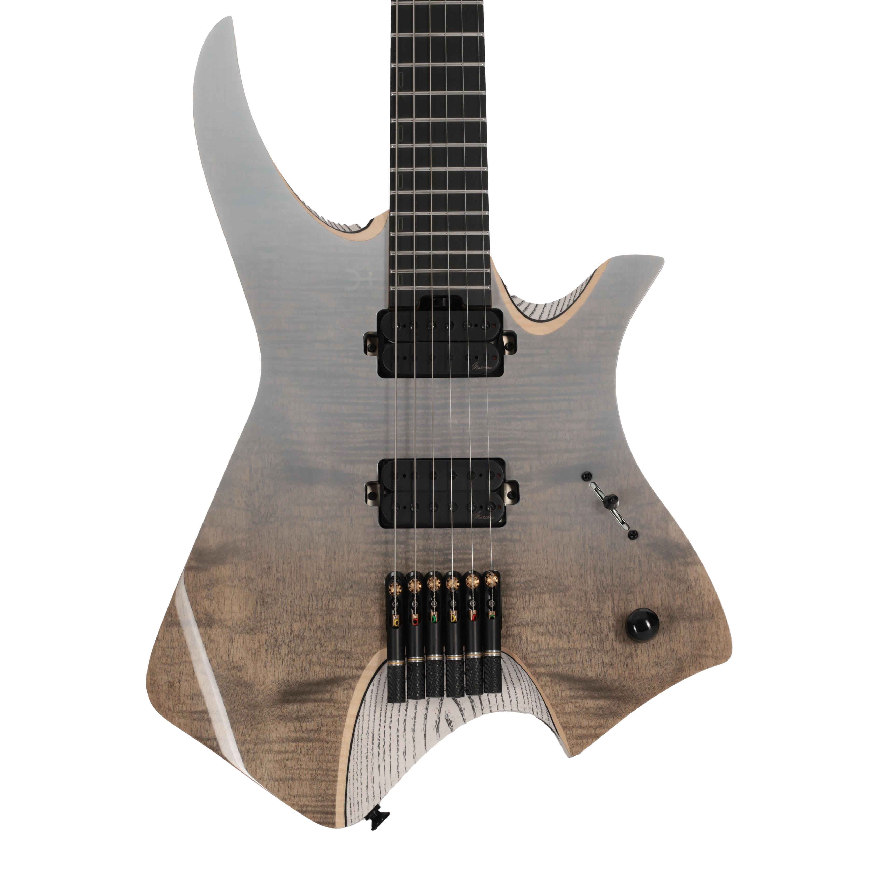 Infinia Neptune 6-String Headless Electric Guitar in Lunar White Infinia Neptune 6-String Headless Electric Guitar in Lunar White