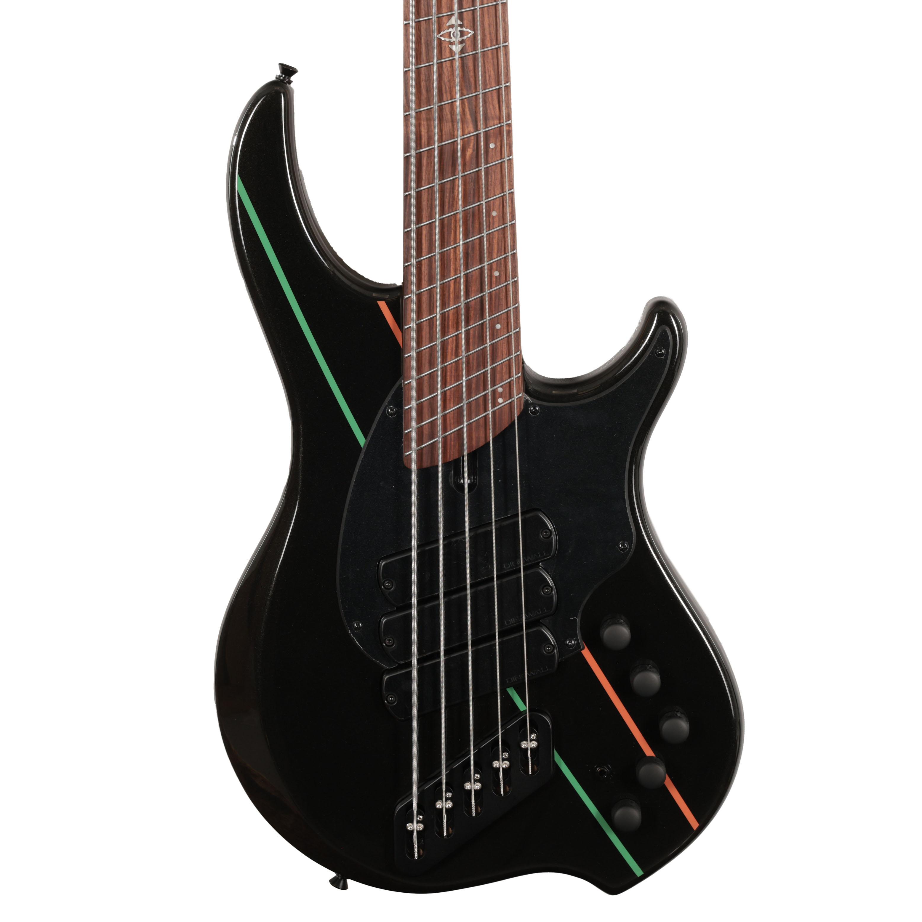 Dingwall John Taylor Signature 5-String Bass Guitar with Rupert Neve Preamp in Metallic Black Dingwall John Taylor Signature 5-String Bass Guitar with Rupert Neve Preamp in Metallic Black