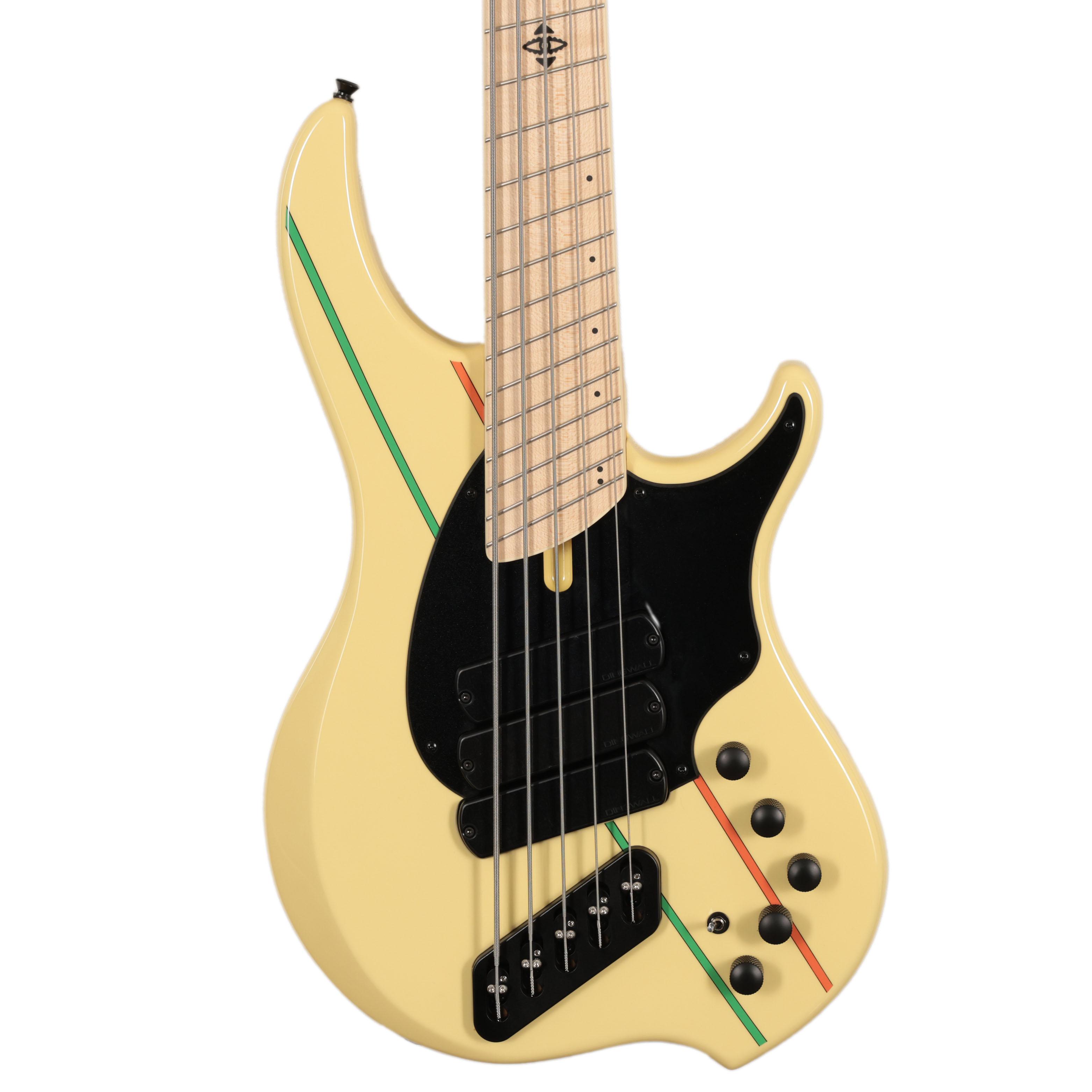 Dingwall John Taylor Signature 5-String Bass Guitar with Rupert Neve Preamp in Primrose Dingwall John Taylor Signature 5-String Bass Guitar with Rupert Neve Preamp in Primrose