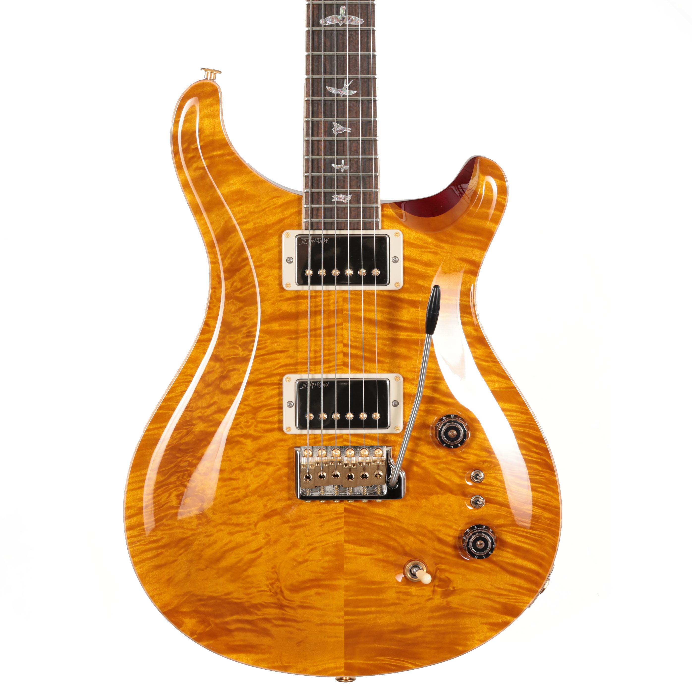 PRS Wood Library McCarty Electric Guitar in Vintage Yellow with Matching Flame Maple Neck PRS Wood Library McCarty Electric Guitar in Vintage Yellow with Matching Flame Maple Neck