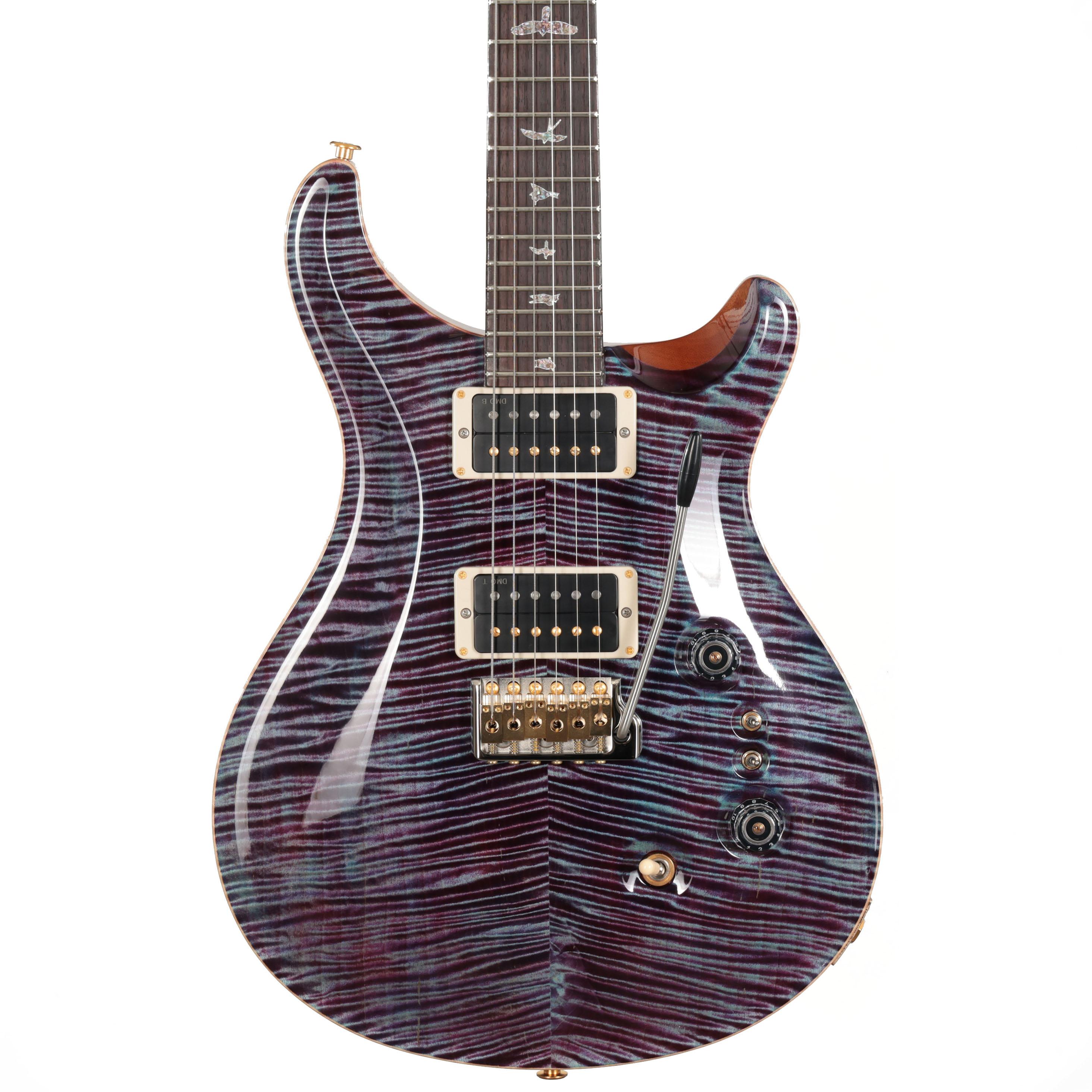 PRS Wood Library Custom 24-08 10-Top Electric Guitar in Violet