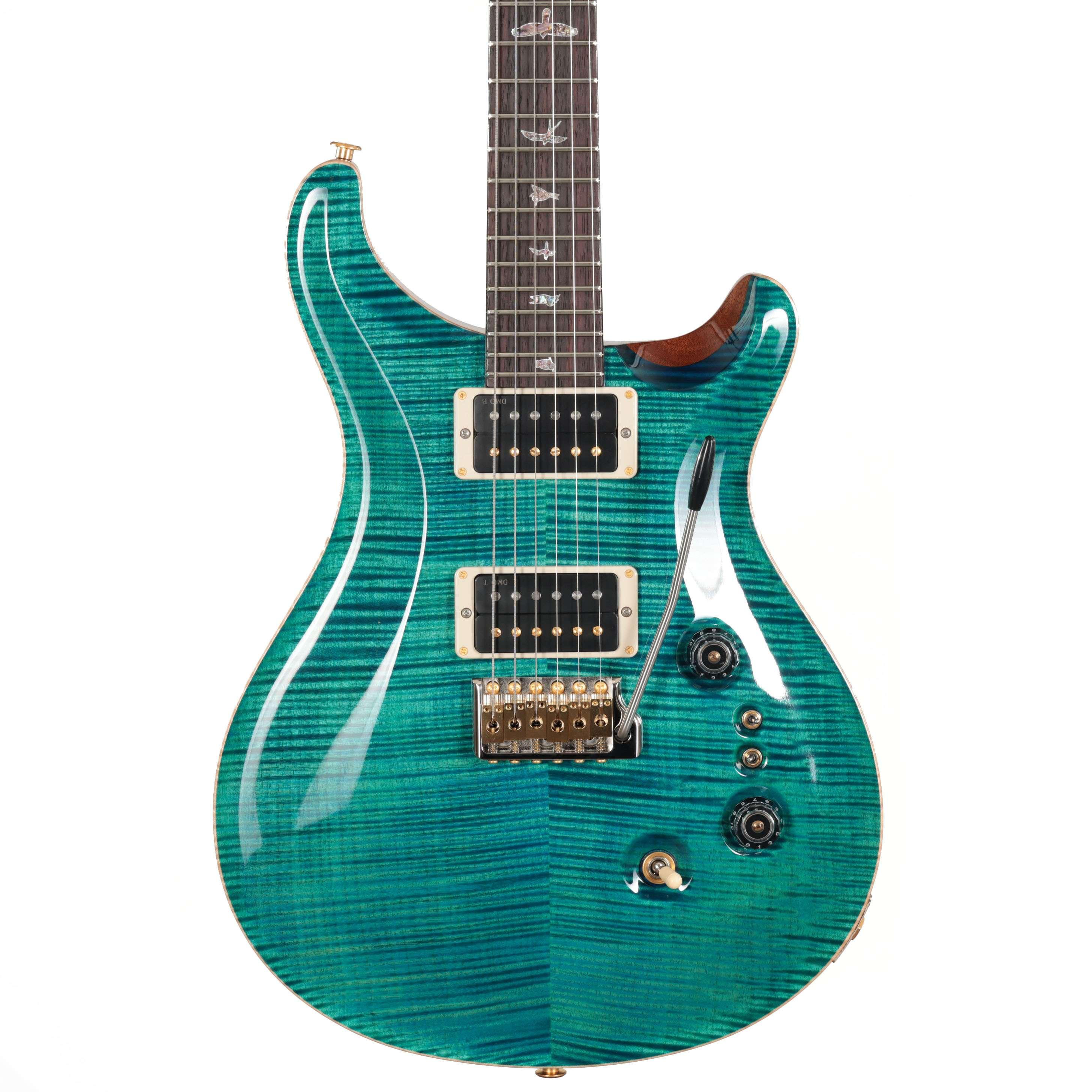 PRS Wood Library Custom 24-08 10-Top Electric Guitar in Laguna PRS Wood Library Custom 24-08 10-Top Electric Guitar in Laguna
