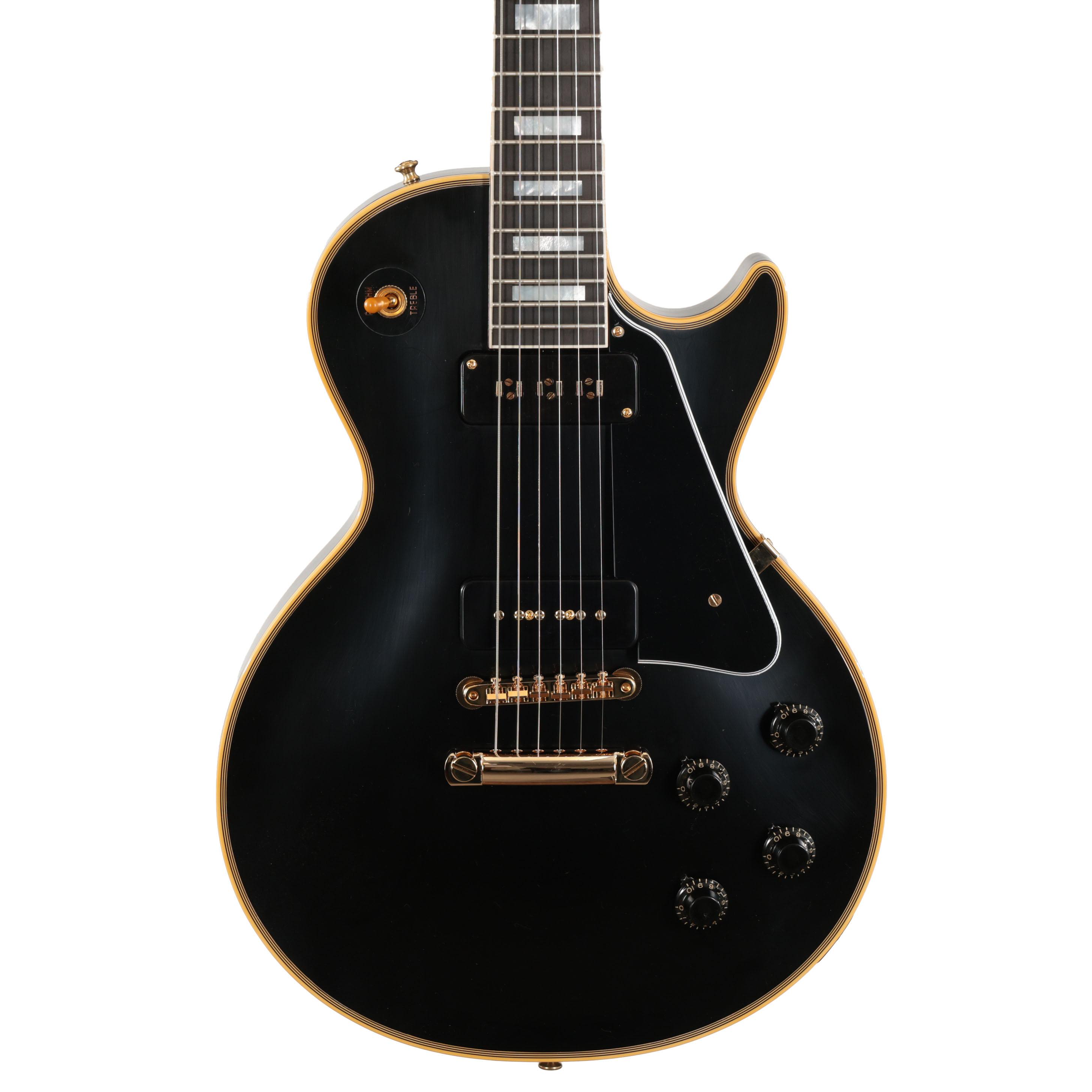Gibson Custom Shop 1954 Les Paul Custom Staple Pickup Reissue VOS Ebony Gibson Custom Shop 1954 Les Paul Custom Staple Pickup Reissue VOS Ebony