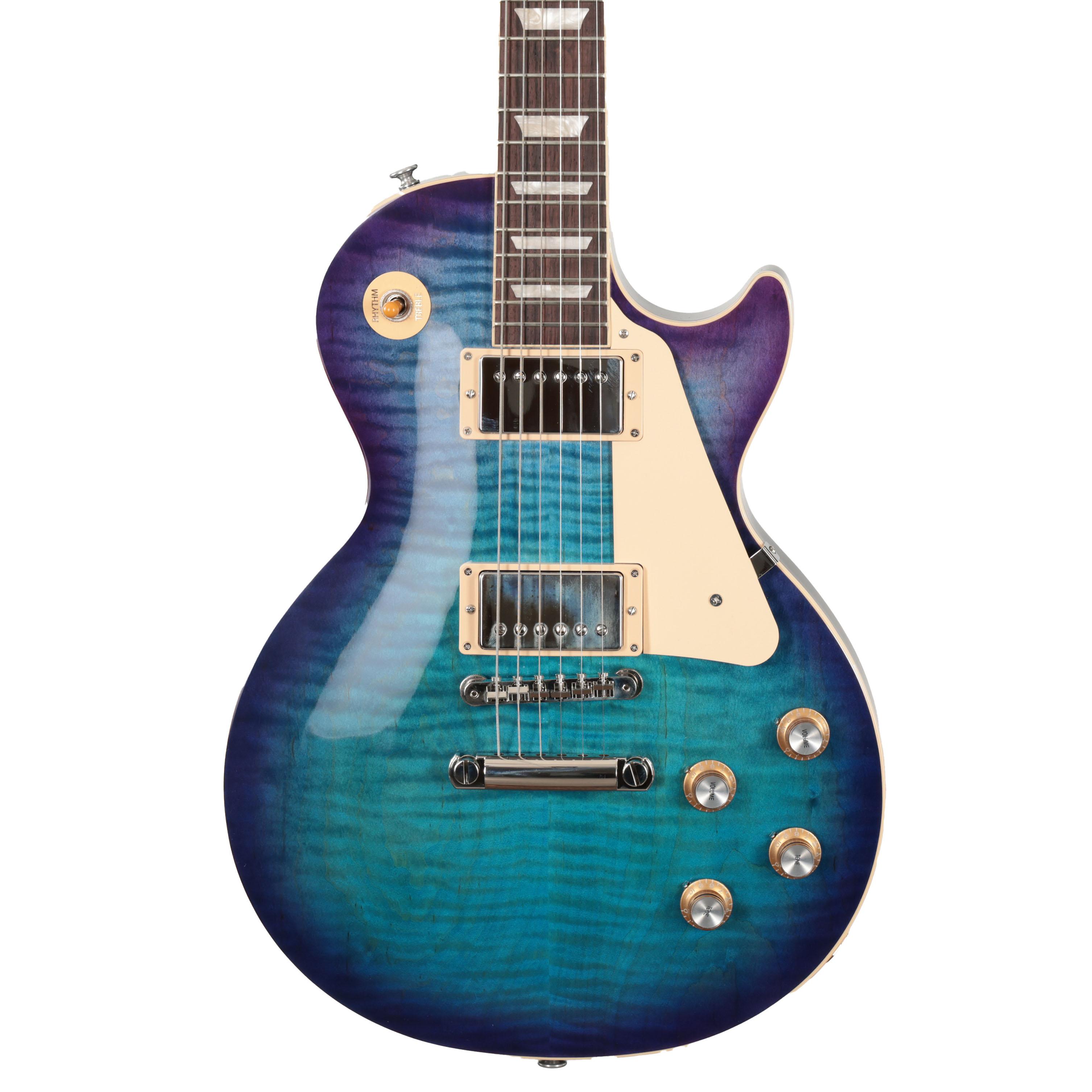 Gibson Les Paul Standard '60s Electric Guitar in Transparent Blueberry Burst Gibson Les Paul Standard '60s Electric Guitar in Transparent Blueberry Burst