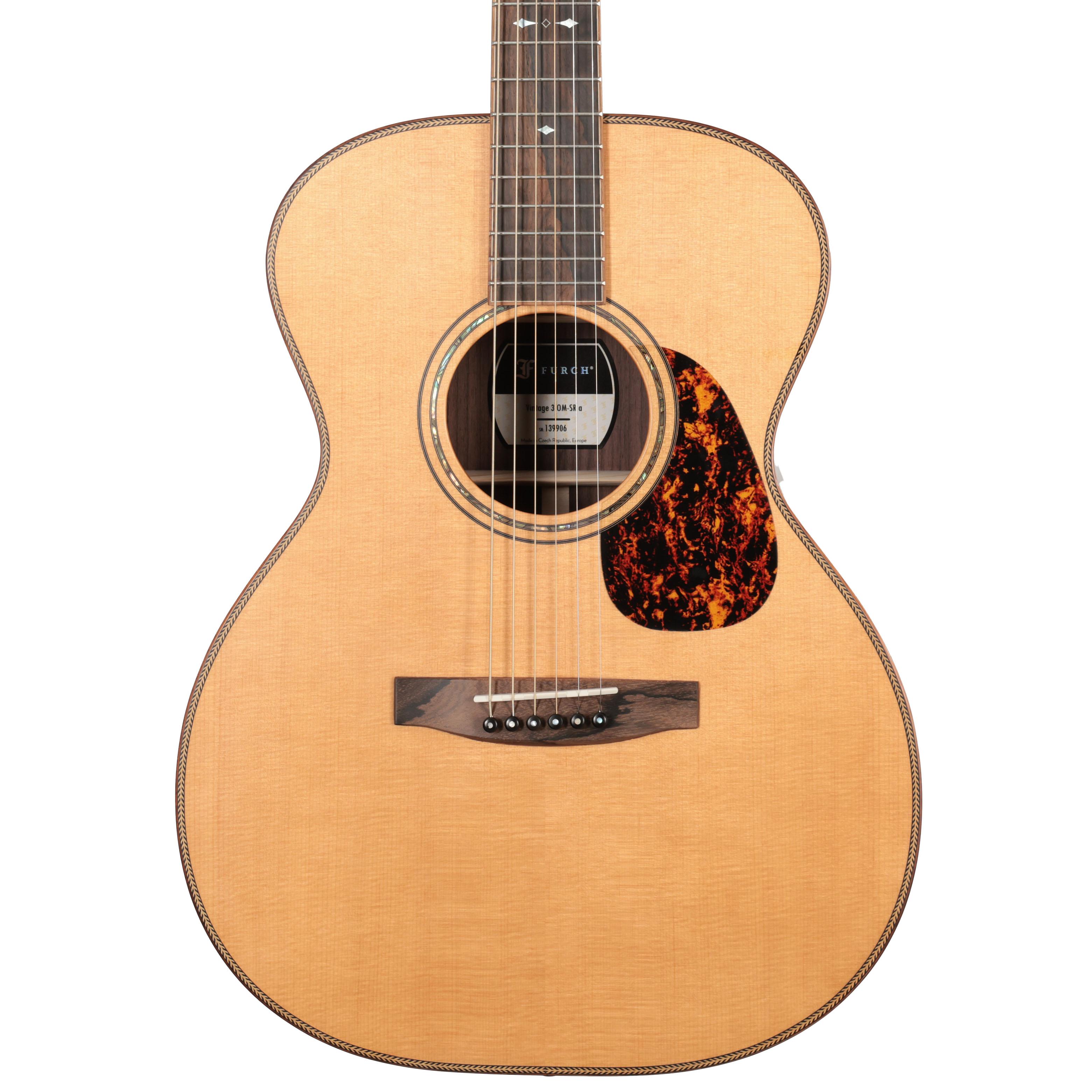 Furch Vintage 3 SRa OM Acoustic Guitar with Hard Case