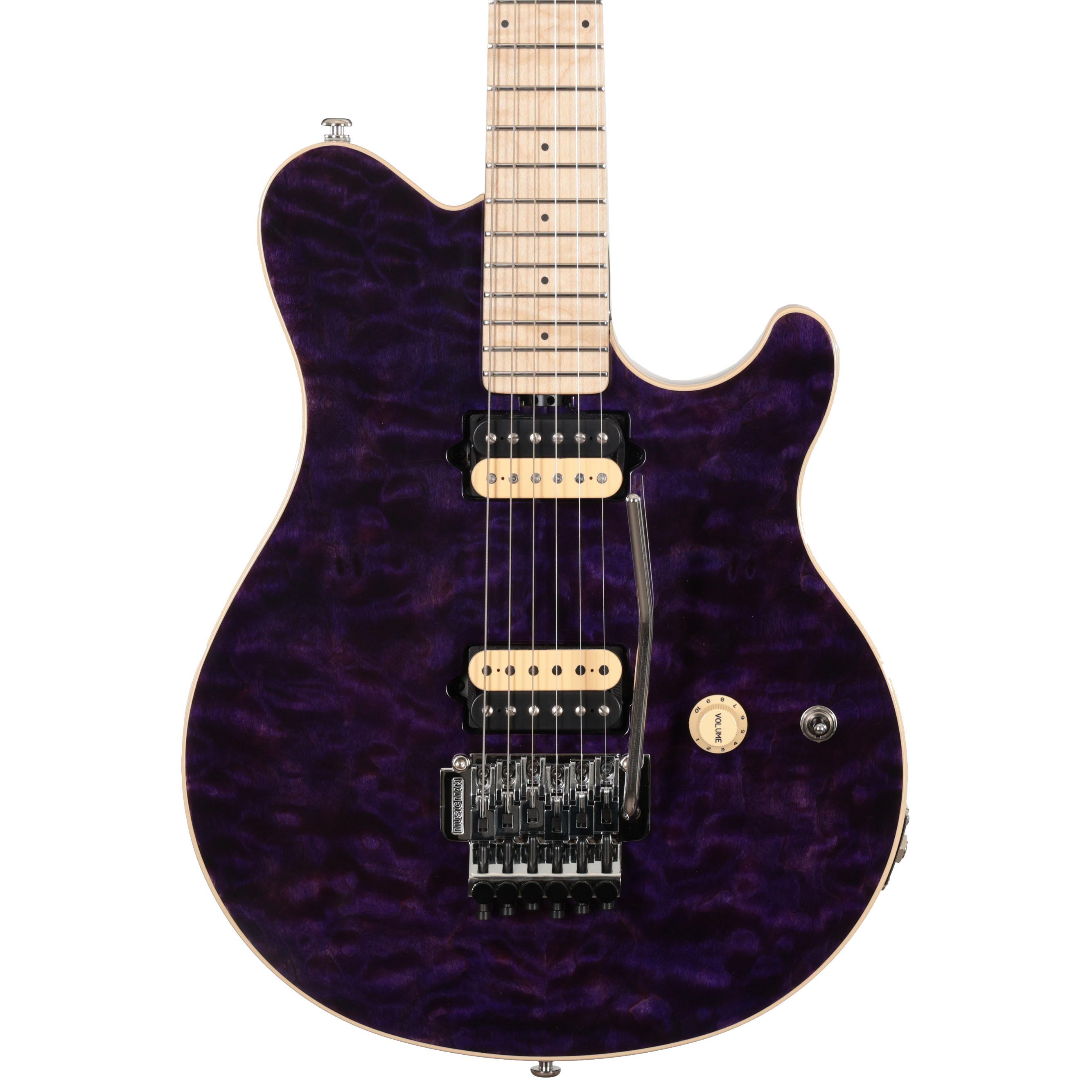 Music Man 30th Anniversary Axis Electric Guitar in Translucent Purple Quilt Music Man 30th Anniversary Axis Electric Guitar in Translucent Purple Quilt