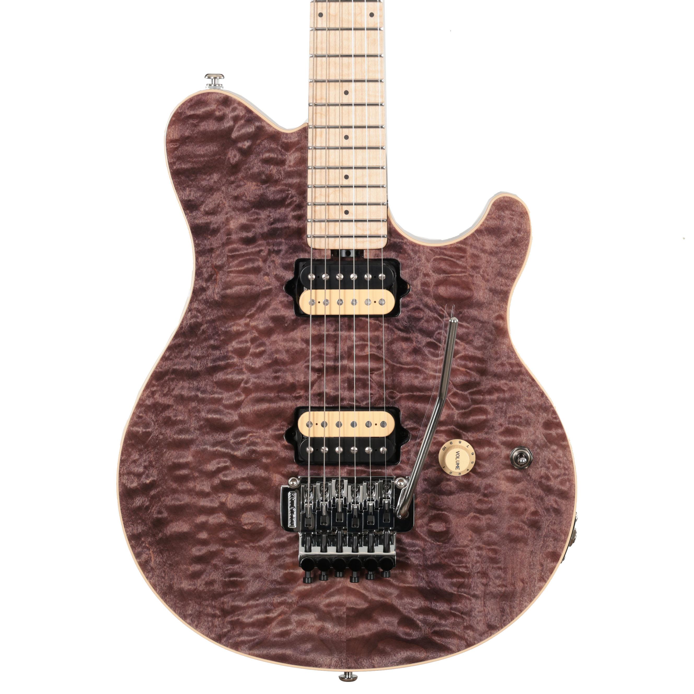 Music Man 30th Anniversary Axis Electric Guitar in Translucent Black Quilt Music Man 30th Anniversary Axis Electric Guitar in Translucent Black Quilt