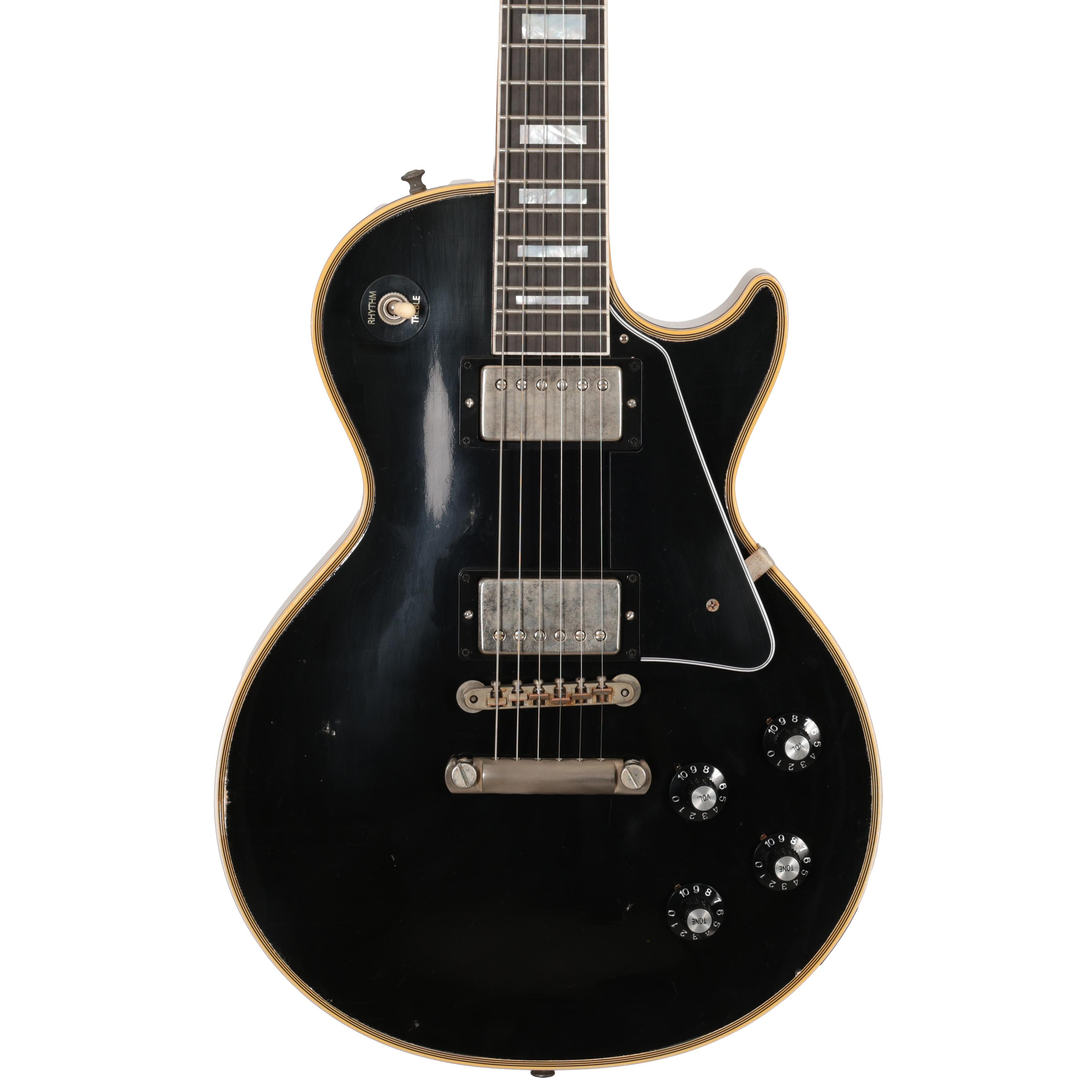 Gibson Custom LE 1968 Les Paul Custom Reissue, Light Aged, Ebony Top