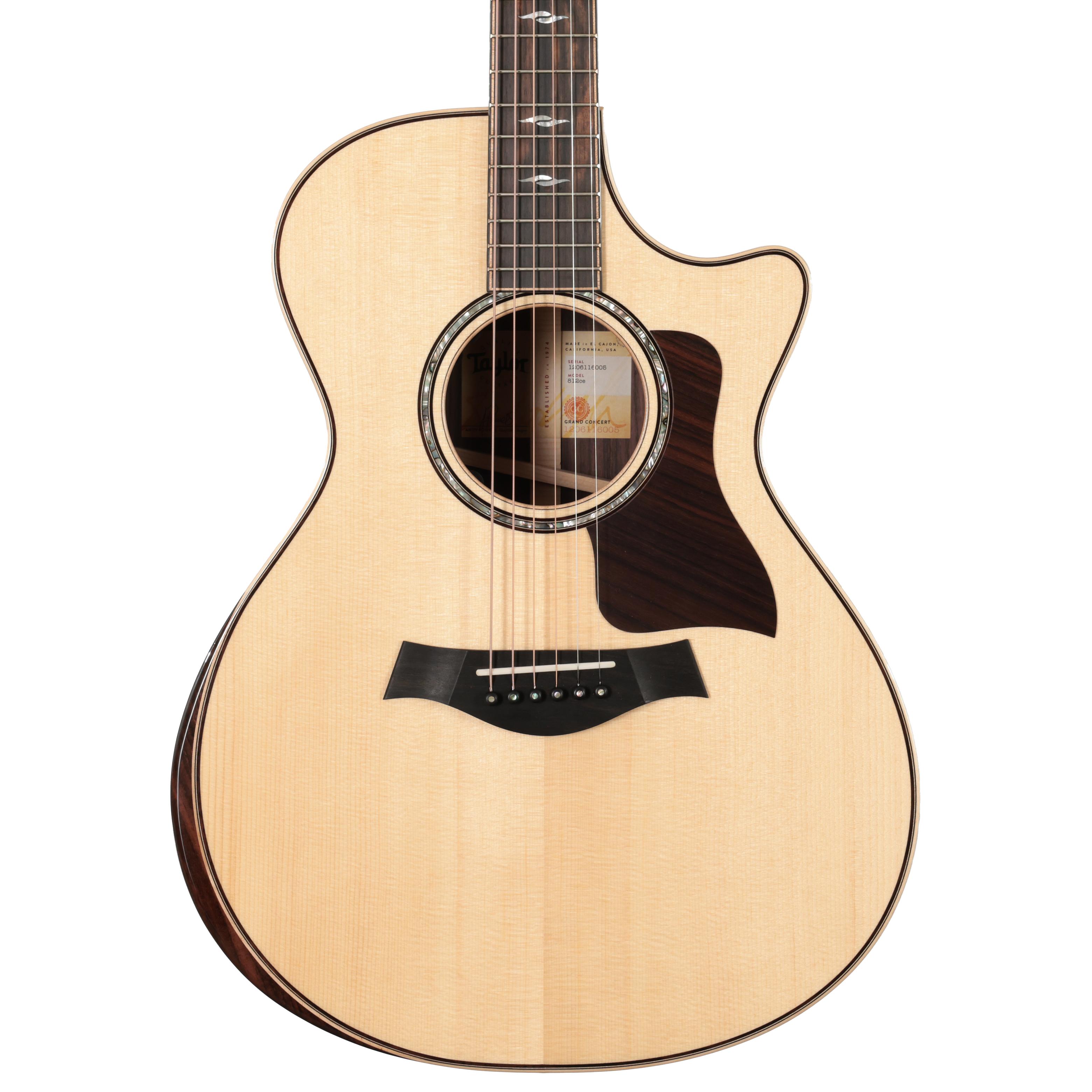 Taylor Next-Gen 812ce Grand Concert Electro Acoustic Guitar in Natural with Hard Case Taylor Next-Gen 812ce Grand Concert Electro Acoustic Guitar in Natural with Hard Case