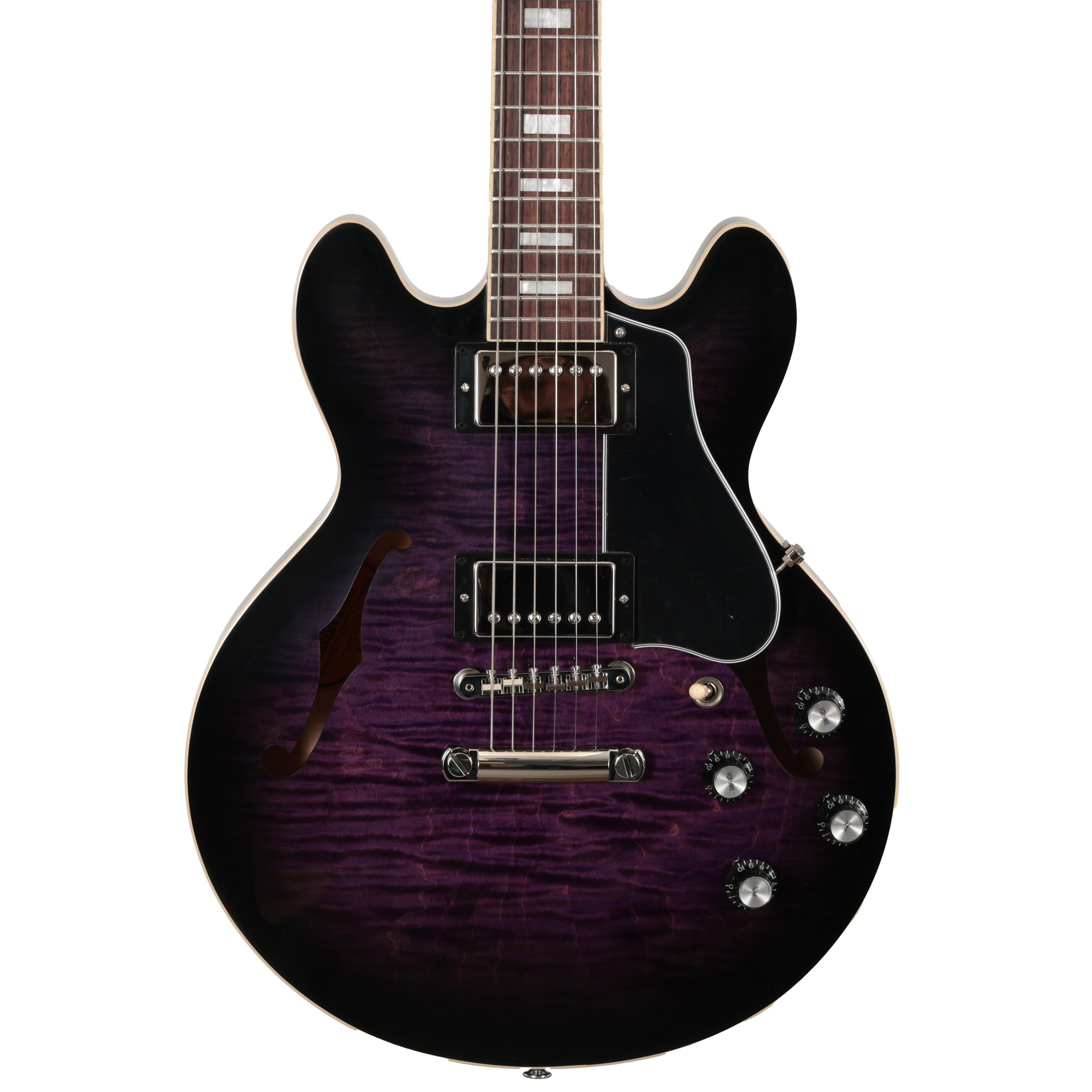 Gibson ES-339 Figured Semi Hollow Electric Guitar in Blueberry