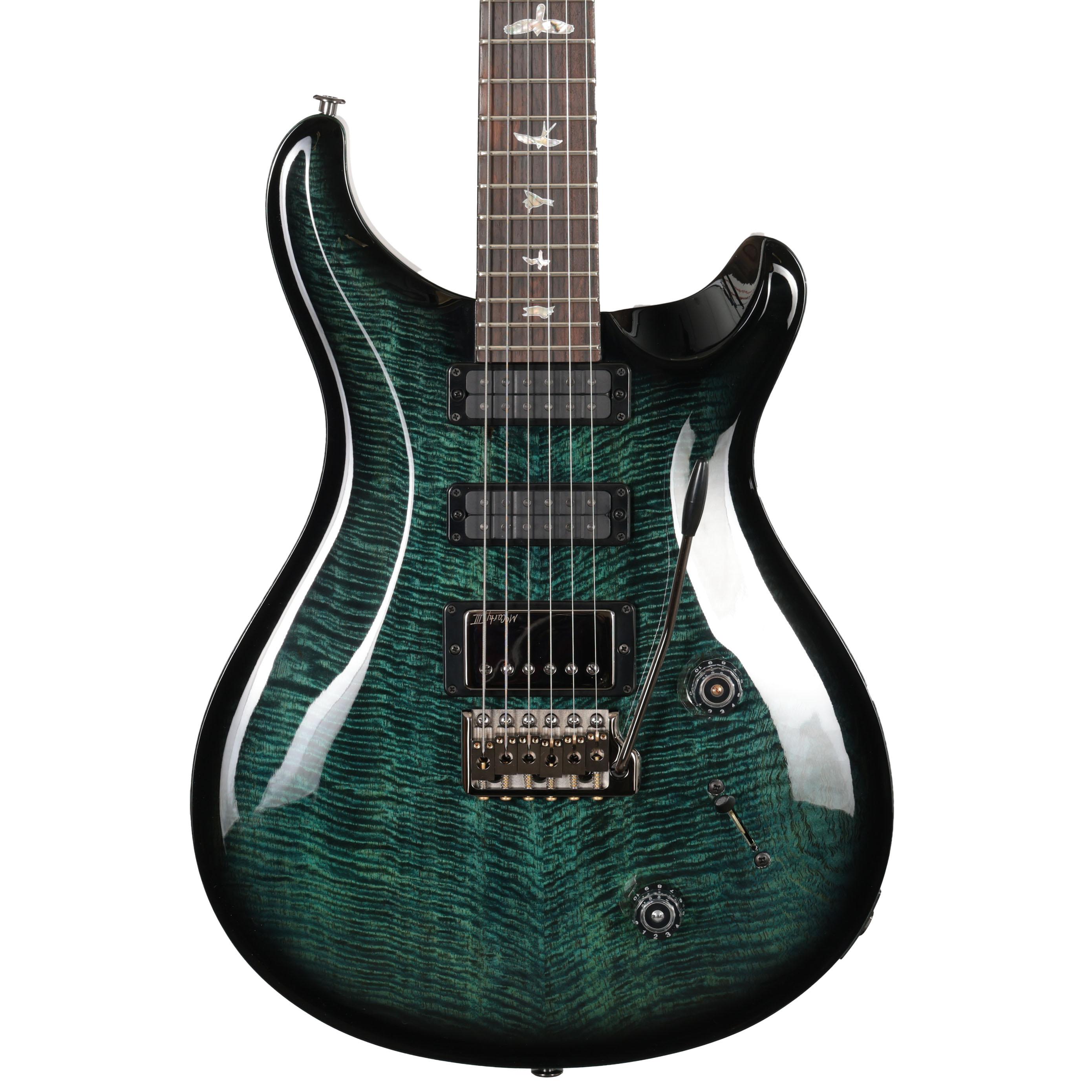 PRS Limited Edition Studio Mango Top Electric Guitar in Cobalt Smokeburst With Stained Binding PRS Limited Edition Studio Mango Top Electric Guitar in Cobalt Smokeburst With Stained Binding