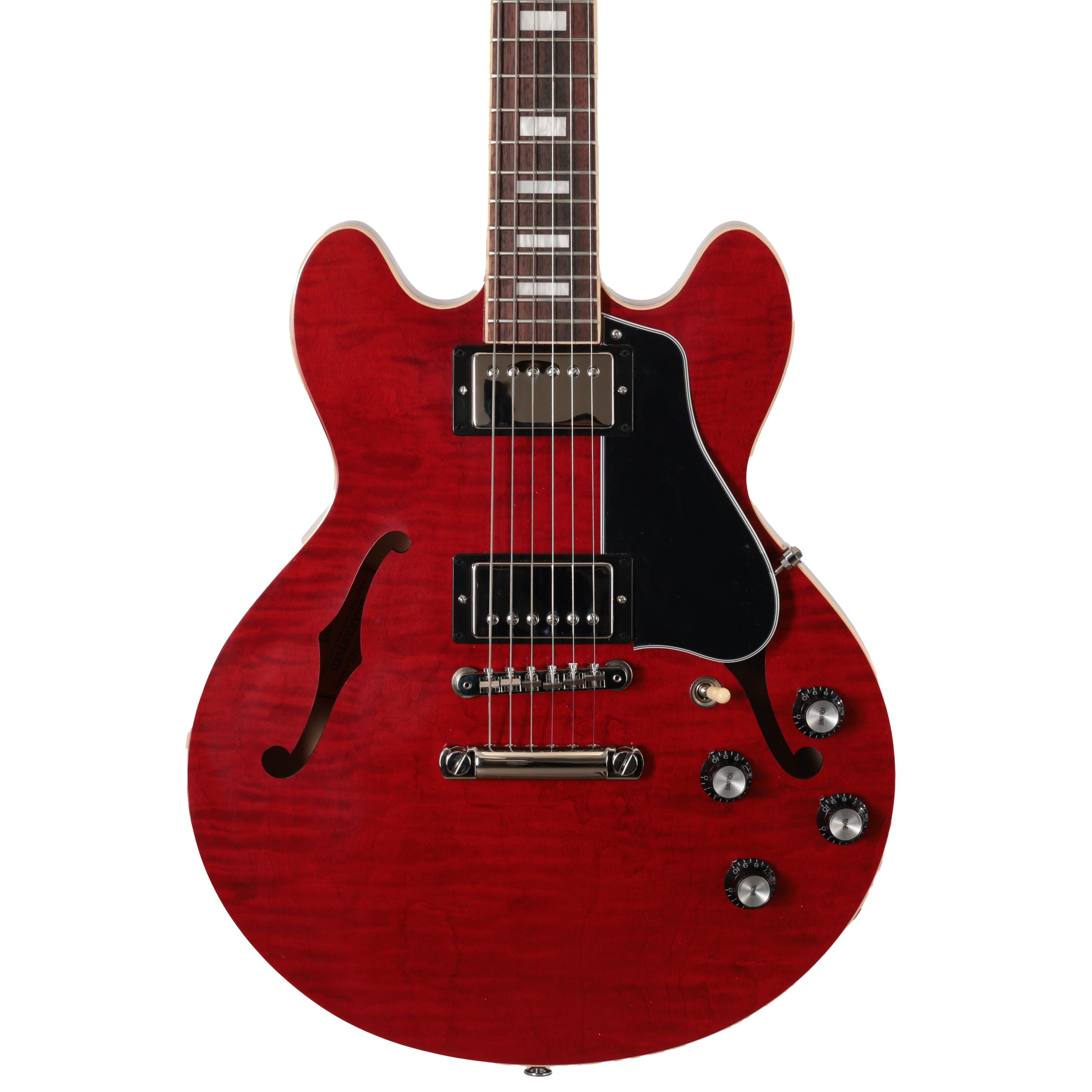 Gibson ES-339 Figured Semi Hollow Electric Guitar in Sixties Cherry Gibson ES-339 Figured Semi Hollow Electric Guitar in Sixties Cherry