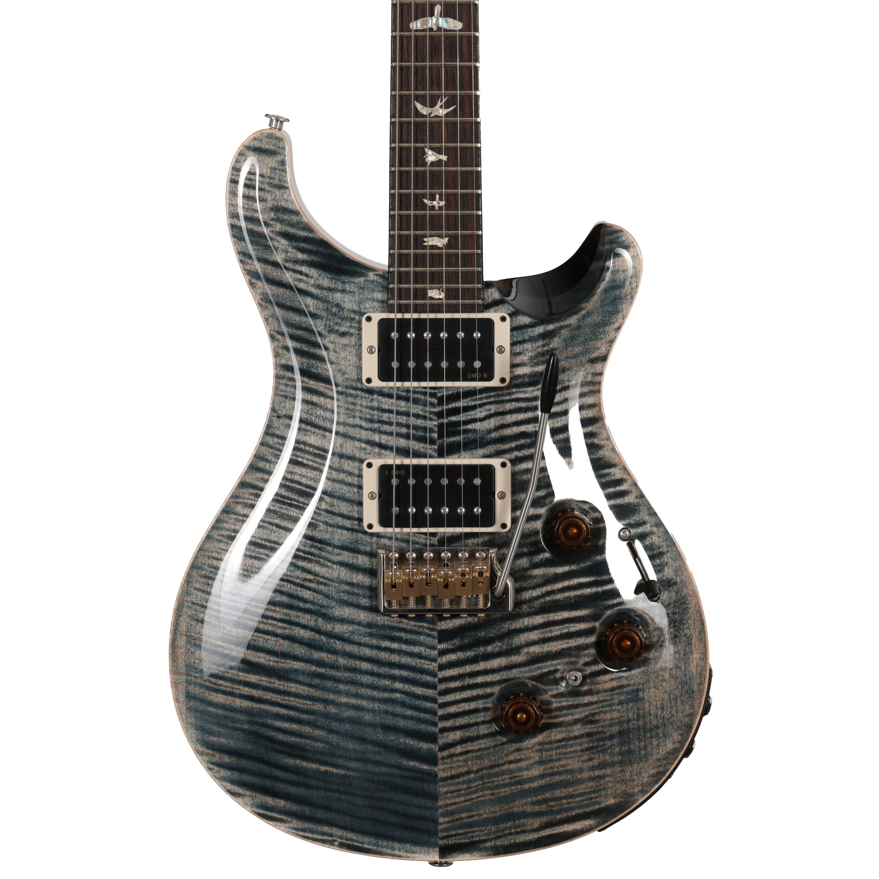 PRS Custom 24 Piezo Electric Guitar in Faded Whale Blue PRS Custom 24 Piezo Electric Guitar in Faded Whale Blue