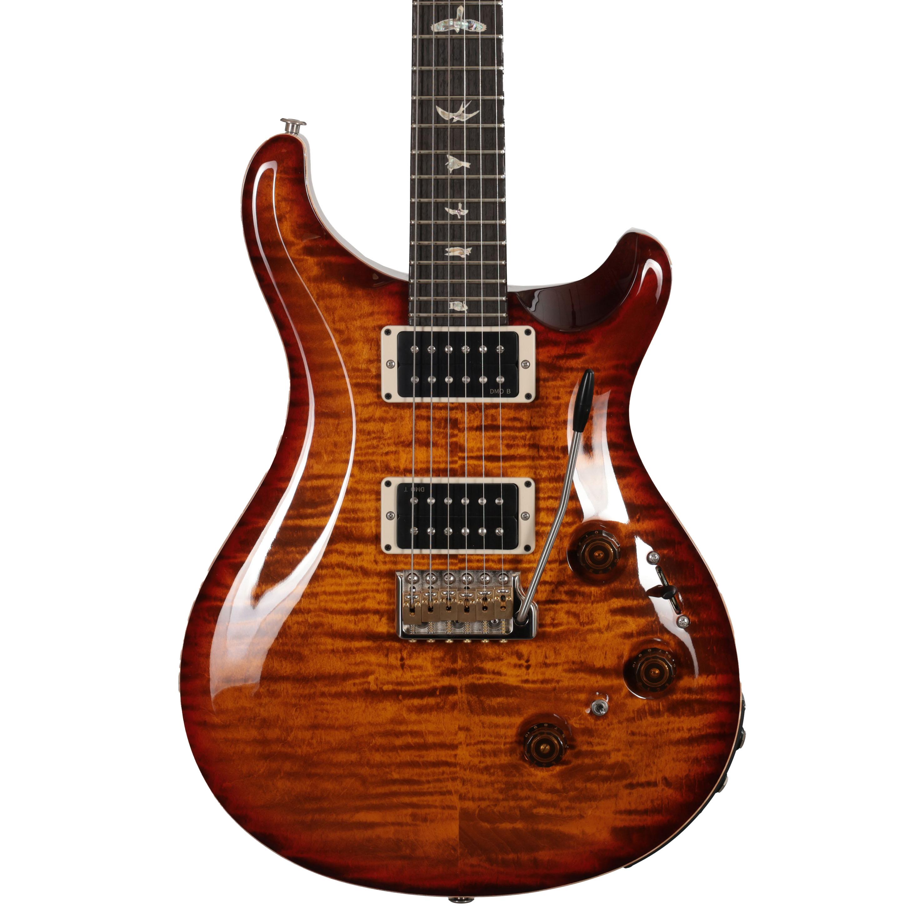 PRS Custom 24 Piezo Electric Guitar in Dark Cherry Sunburst PRS Custom 24 Piezo Electric Guitar in Dark Cherry Sunburst