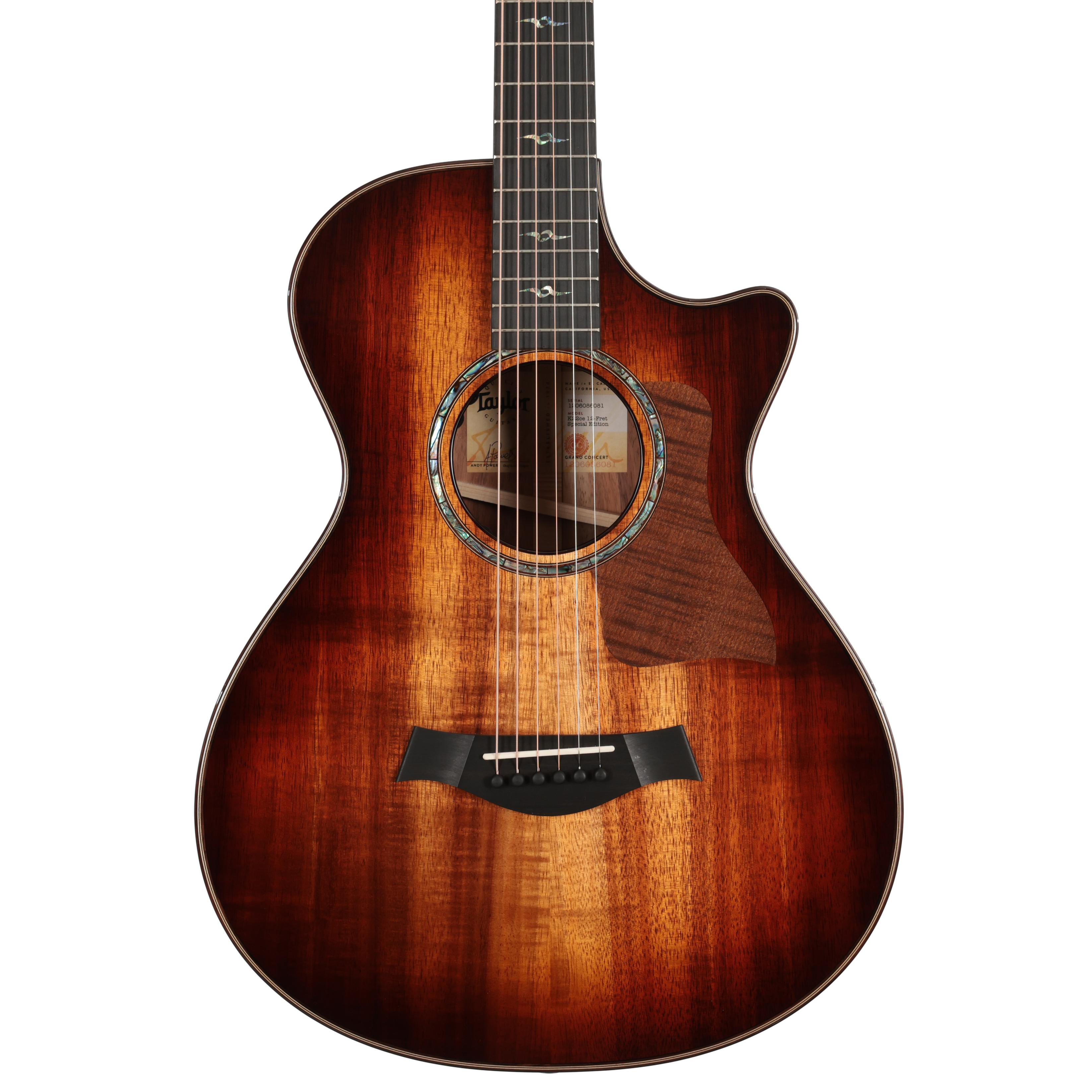 Taylor Special Edition Next Generation K22ce 12-Fret Grand Concert Electro Acoustic Guitar in Shaded Edgeburst
