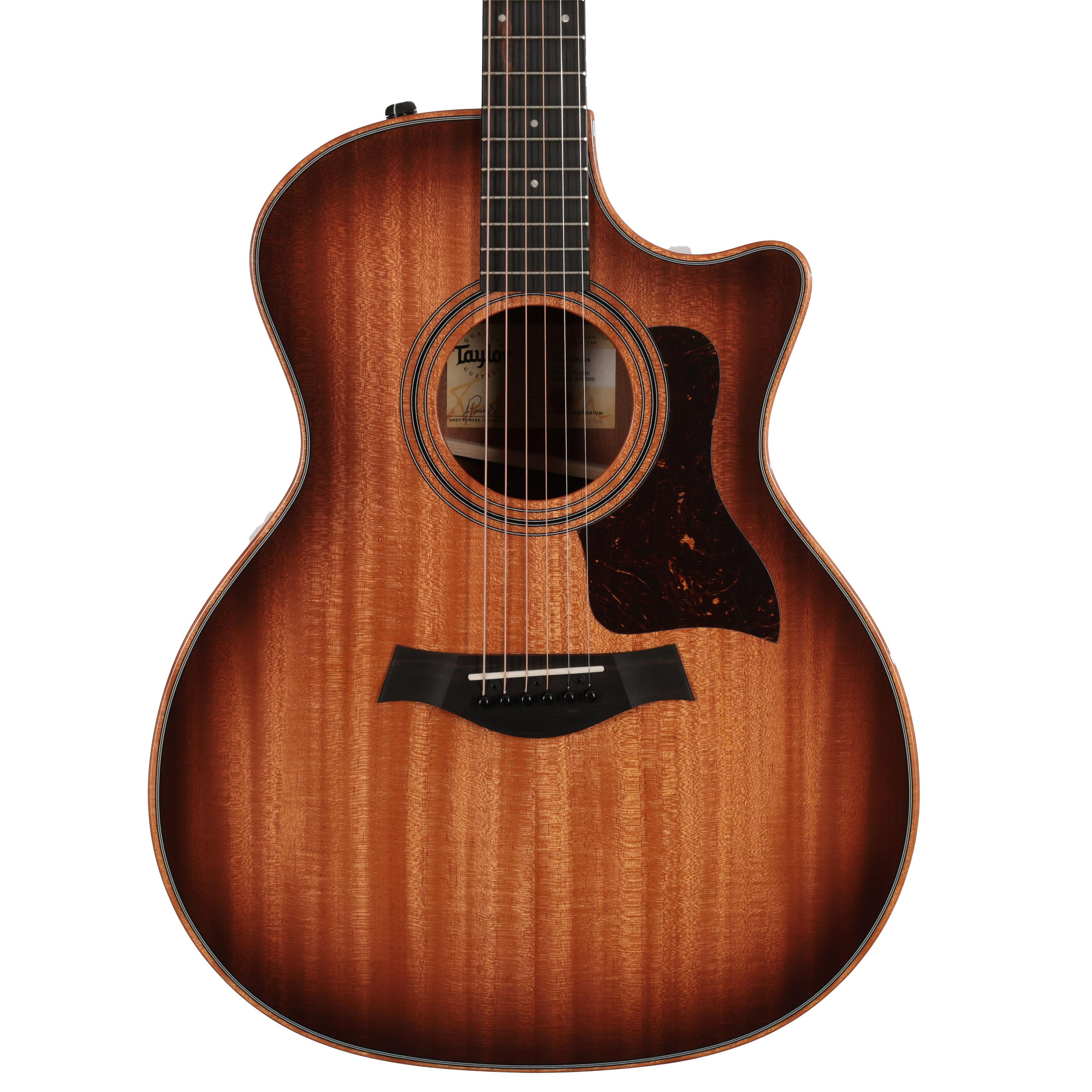 Taylor 324ce Studio Special Edition Electro Acoustic Guitar in Shaded Edgeburst