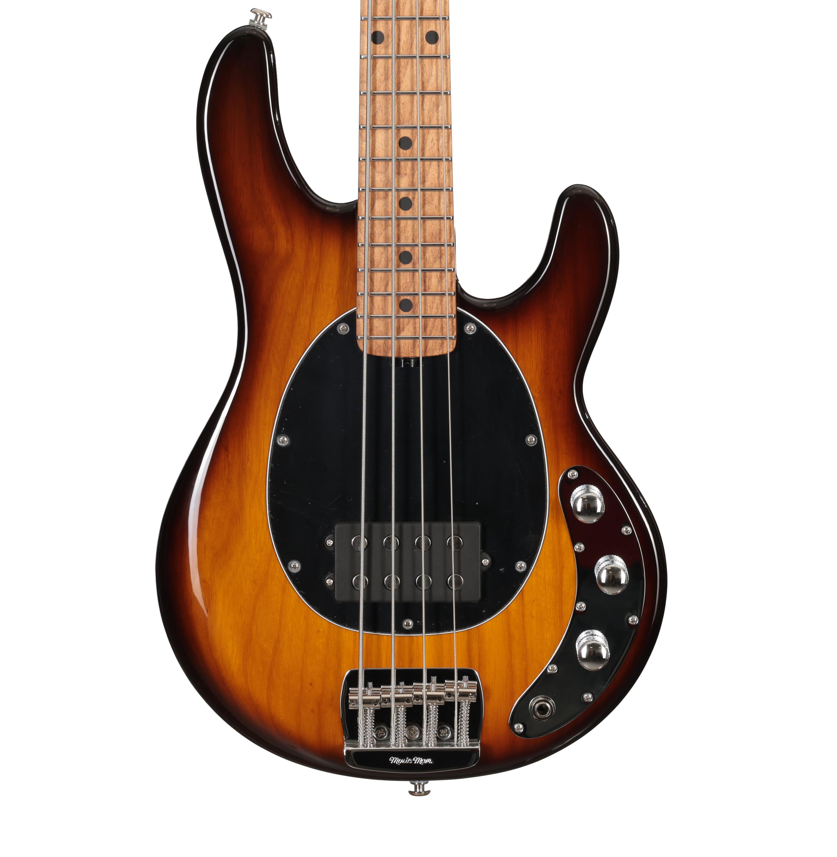 Music Man Short Scale Stingray Burst Fingerboard in Tobacco Maple