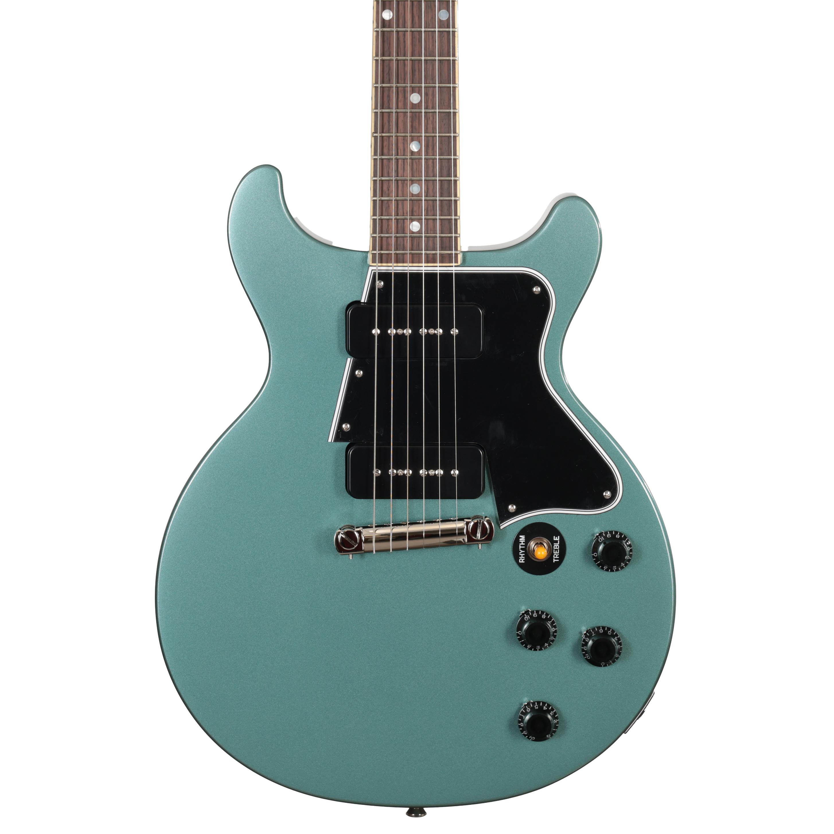 Epiphone Inspired by Gibson Custom 1960 Les Paul Special Double Cut Reissue Electric Guitar in Pelham Blue