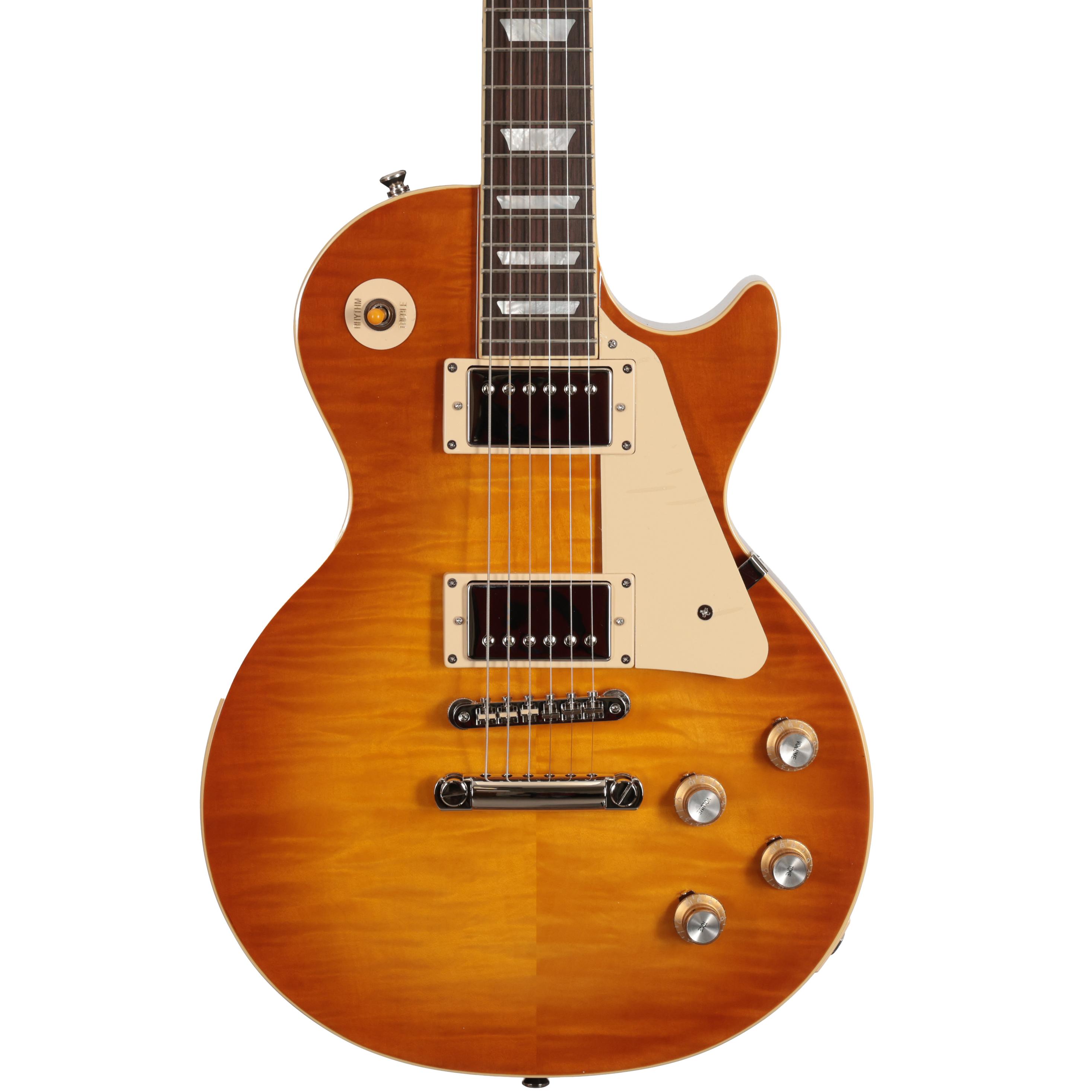 Epiphone Inspired by Gibson Custom 1960 Les Paul Standard Reissue Electric Guitar in Iced Tea Burst Epiphone Inspired by Gibson Custom 1960 Les Paul Standard Reissue Electric Guitar in Iced Tea Burst