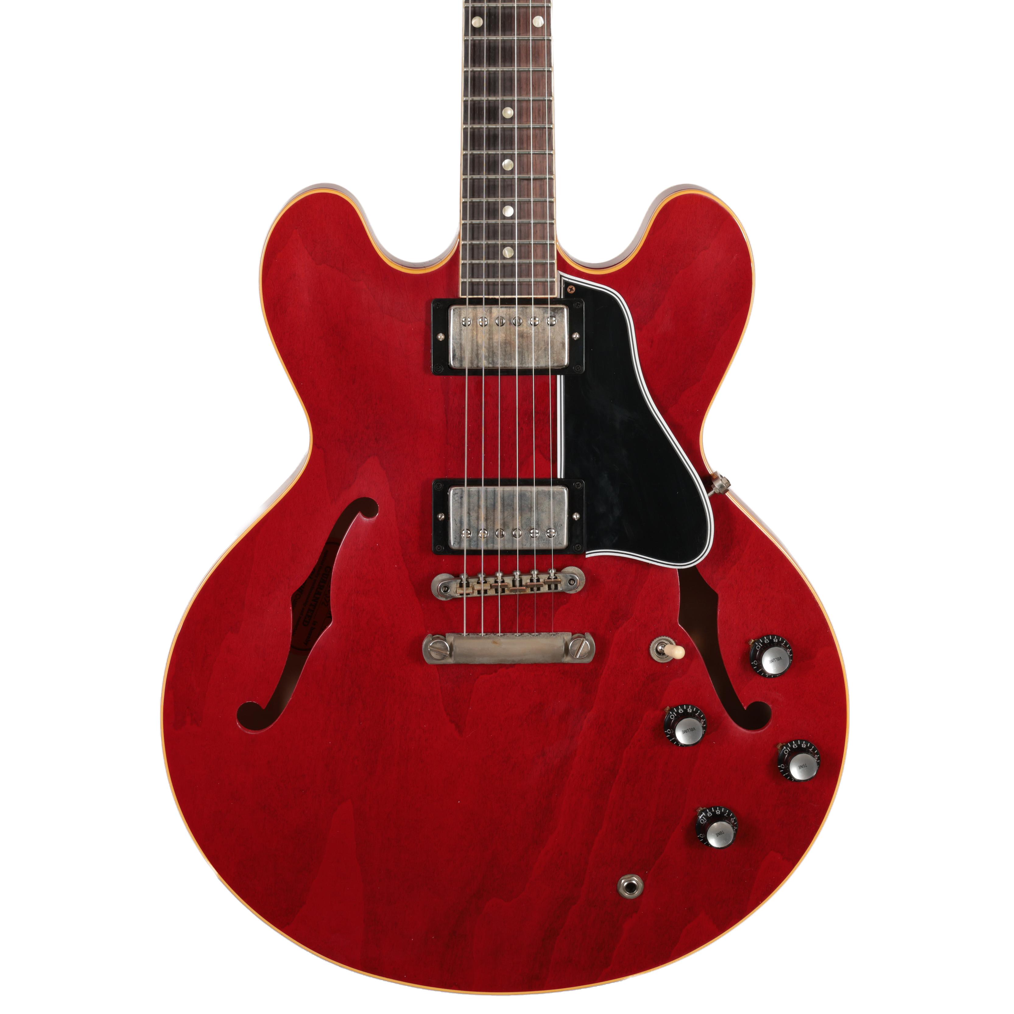 Gibson Custom Shop Murphy Lab 1961 ES-335 Reissue Ultra Light Aged 60s Cherry in ES-335
