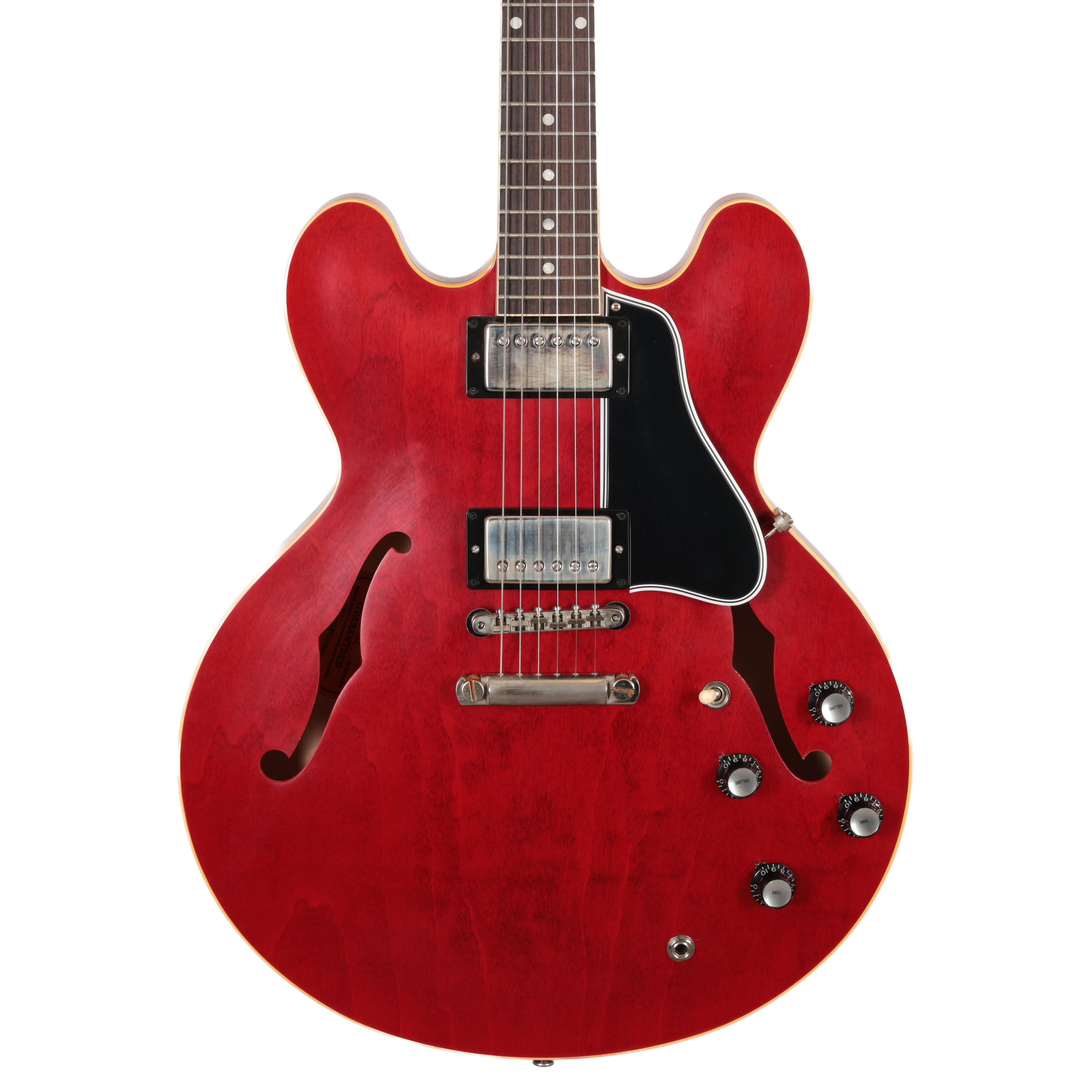 Gibson Custom Shop 1961 ES-335 Reissue VOS Semi Hollow Electric Guitar in 60s Cherry Gibson Custom Shop 1961 ES-335 Reissue VOS Semi Hollow Electric Guitar in 60s Cherry