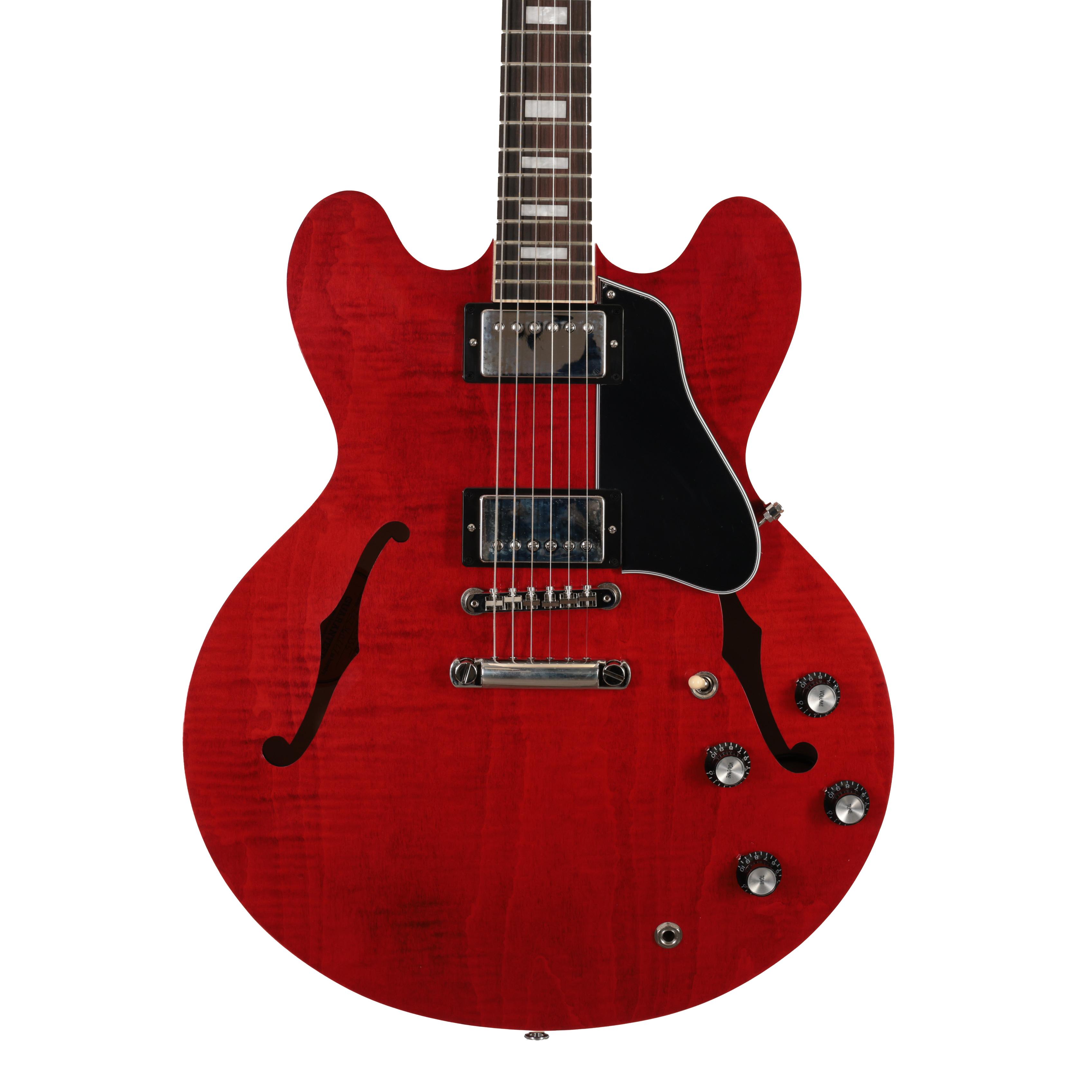 Gibson ES-335 Figured Semi Hollow Electric Guitar in Sixties Cherry Gibson ES-335 Figured Semi Hollow Electric Guitar in Sixties Cherry