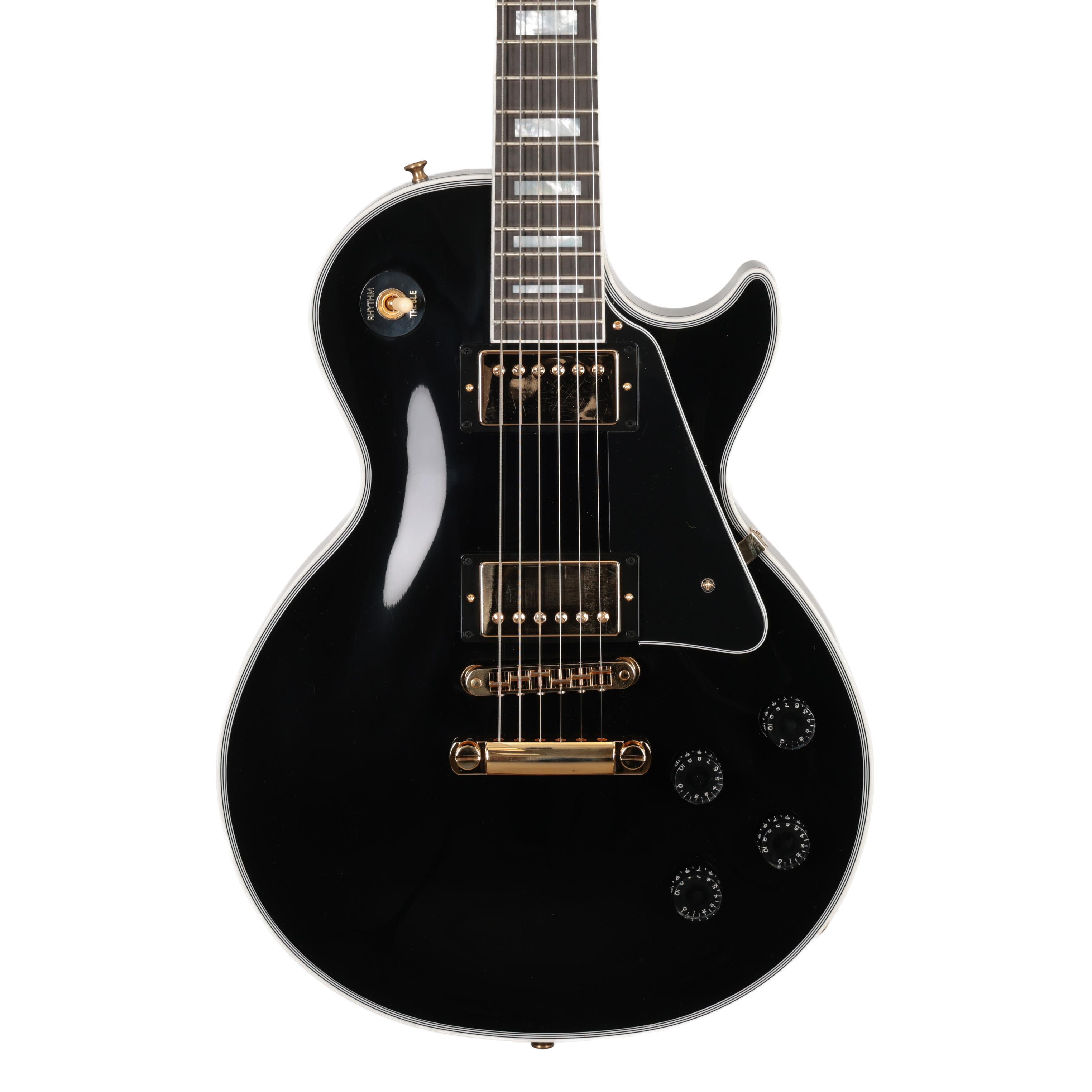 Gibson Custom Shop Les Paul Custom in Gloss Black