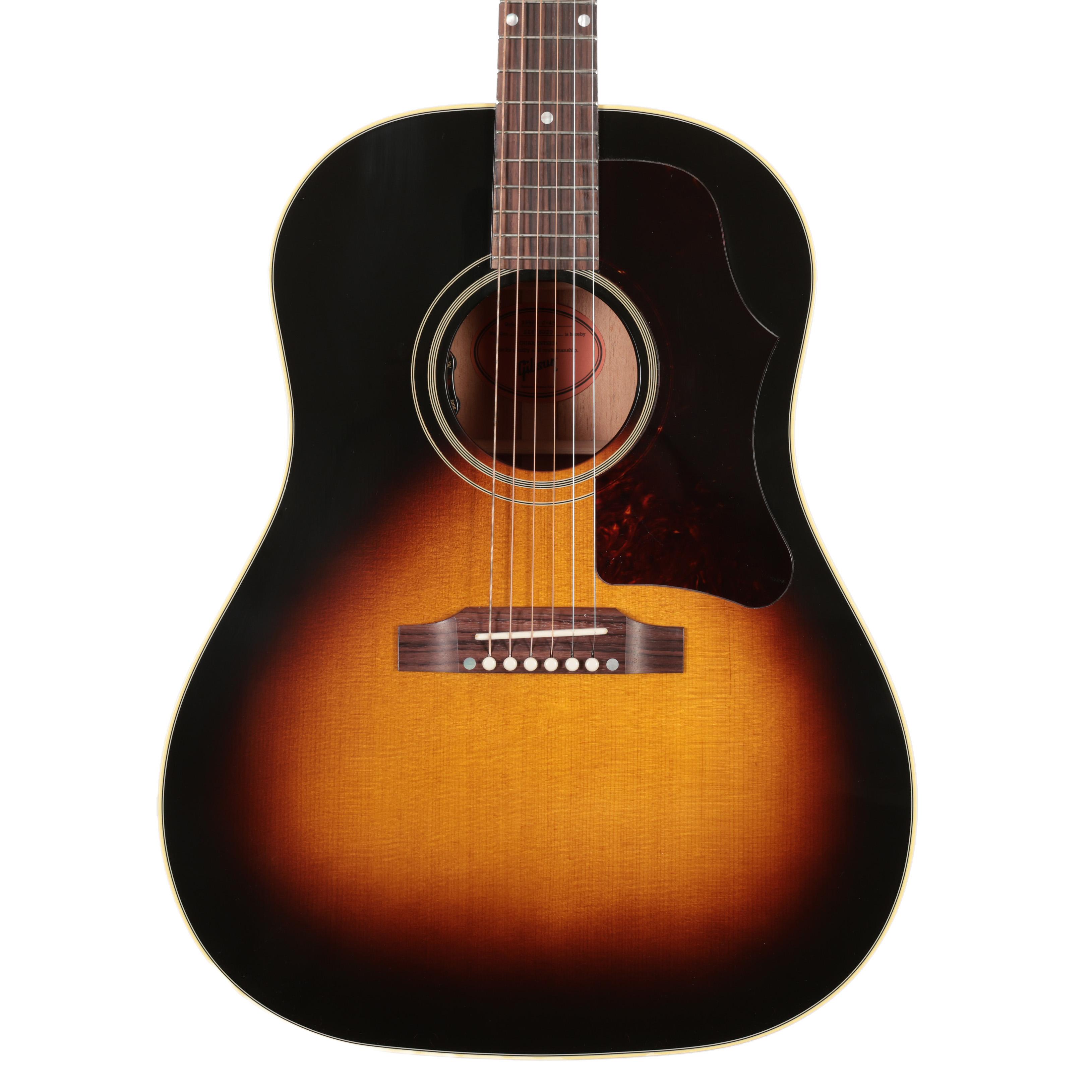 Gibson J-45 60s Original Fixed Bridge Electro Acoustic Guitar with Baggs HiFi DNA in Vintage Sunburst Gibson J-45 60s Original Fixed Bridge Electro Acoustic Guitar with Baggs HiFi DNA in Vintage Sunburst