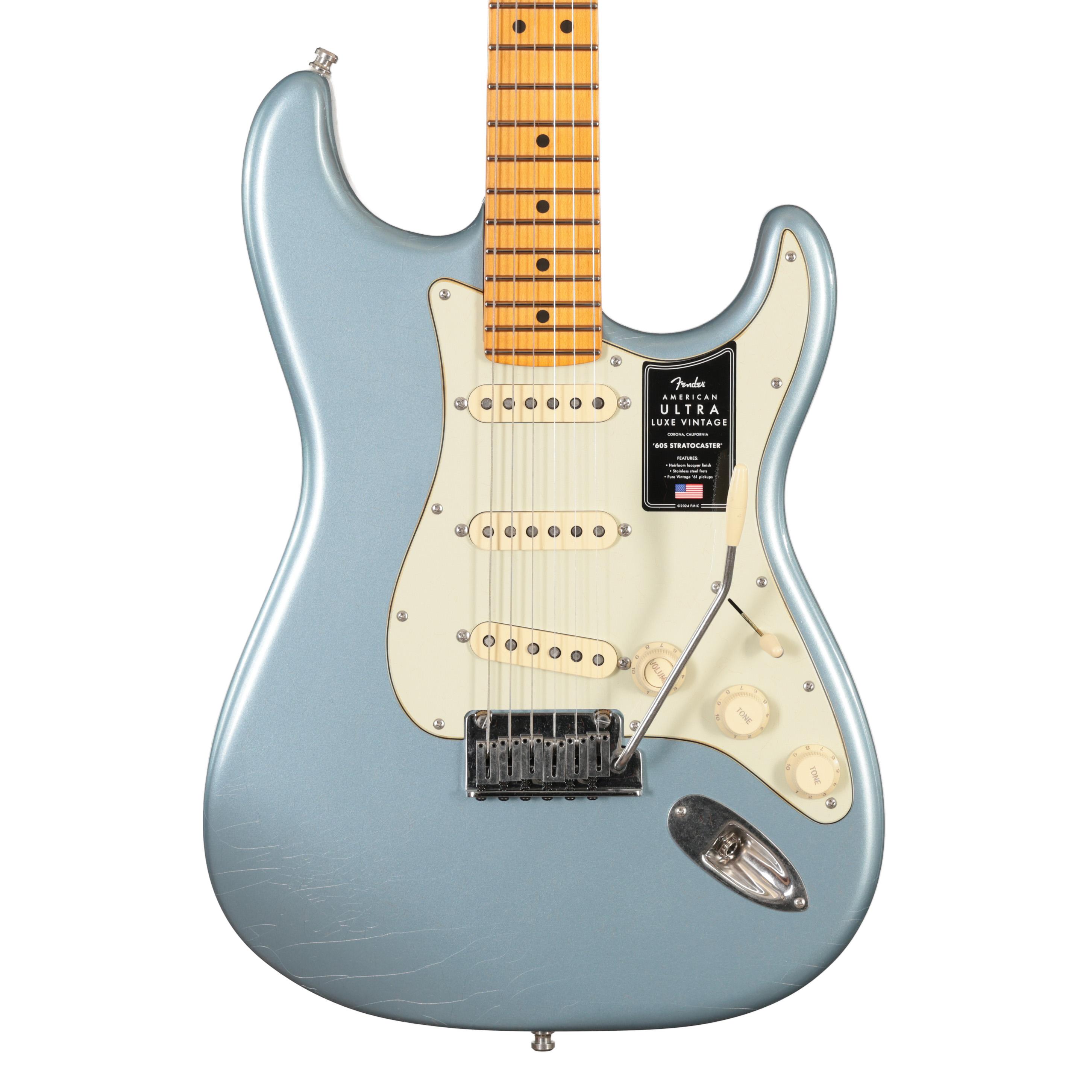 Fender Limited Edition American Ultra Luxe Vintage ‘60s Stratocaster in Ice Blue Metallic