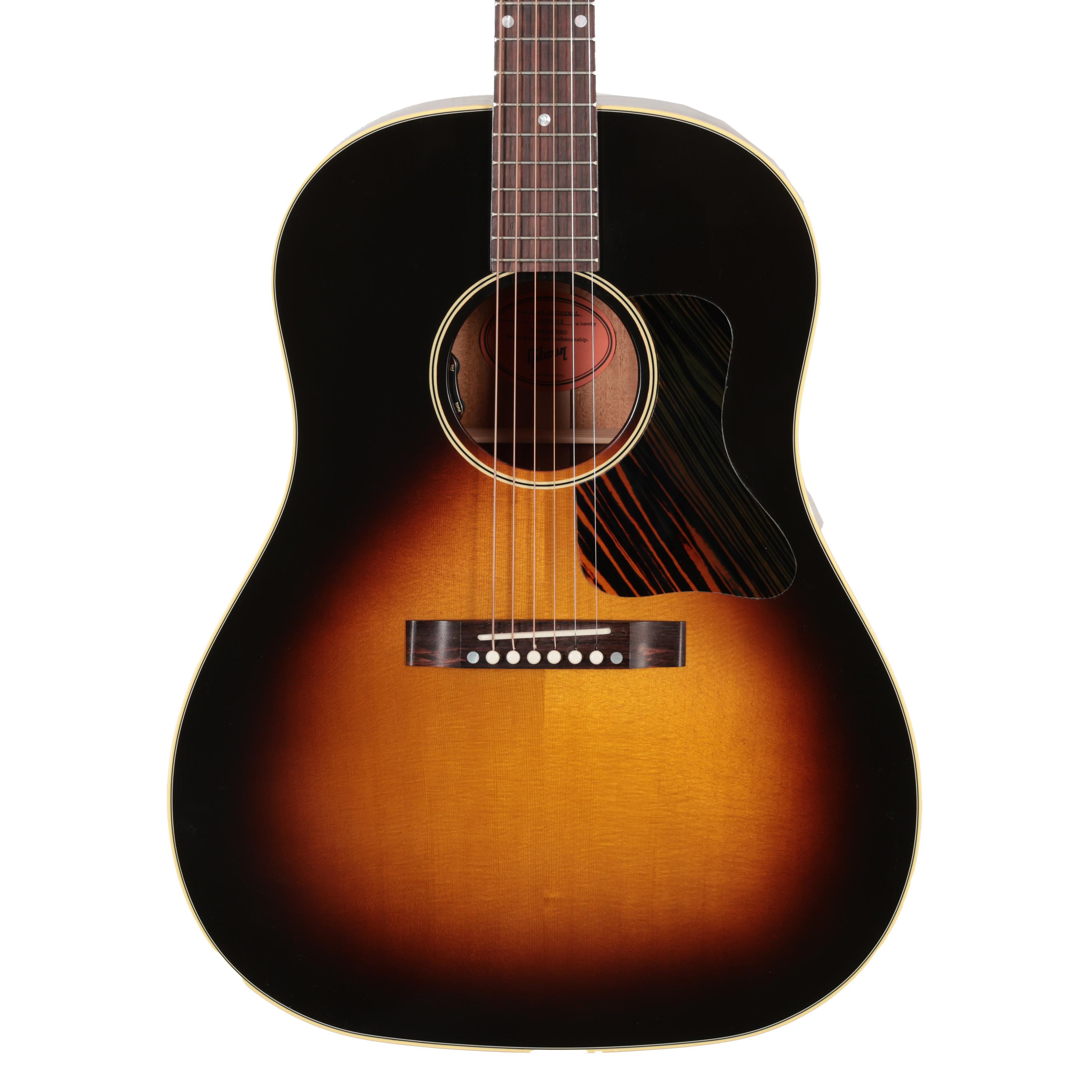 Gibson J-45 Original Electro Acoustic Guitar with Baggs HiFi DNA in Vintage Sunburst Gibson J-45 Original Electro Acoustic Guitar with Baggs HiFi DNA in Vintage Sunburst