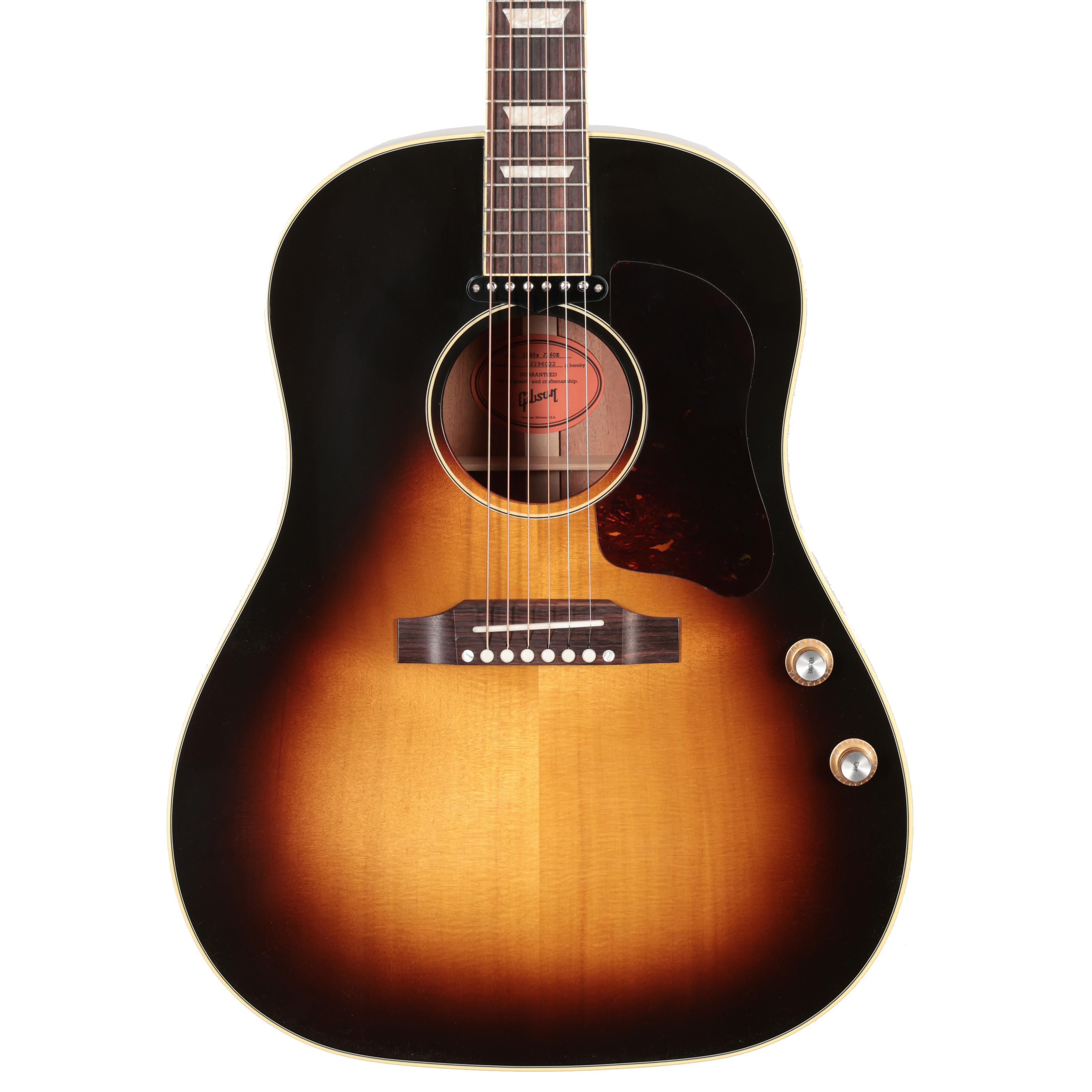 Gibson J-160E Original in J-160E Vintage Sunburst