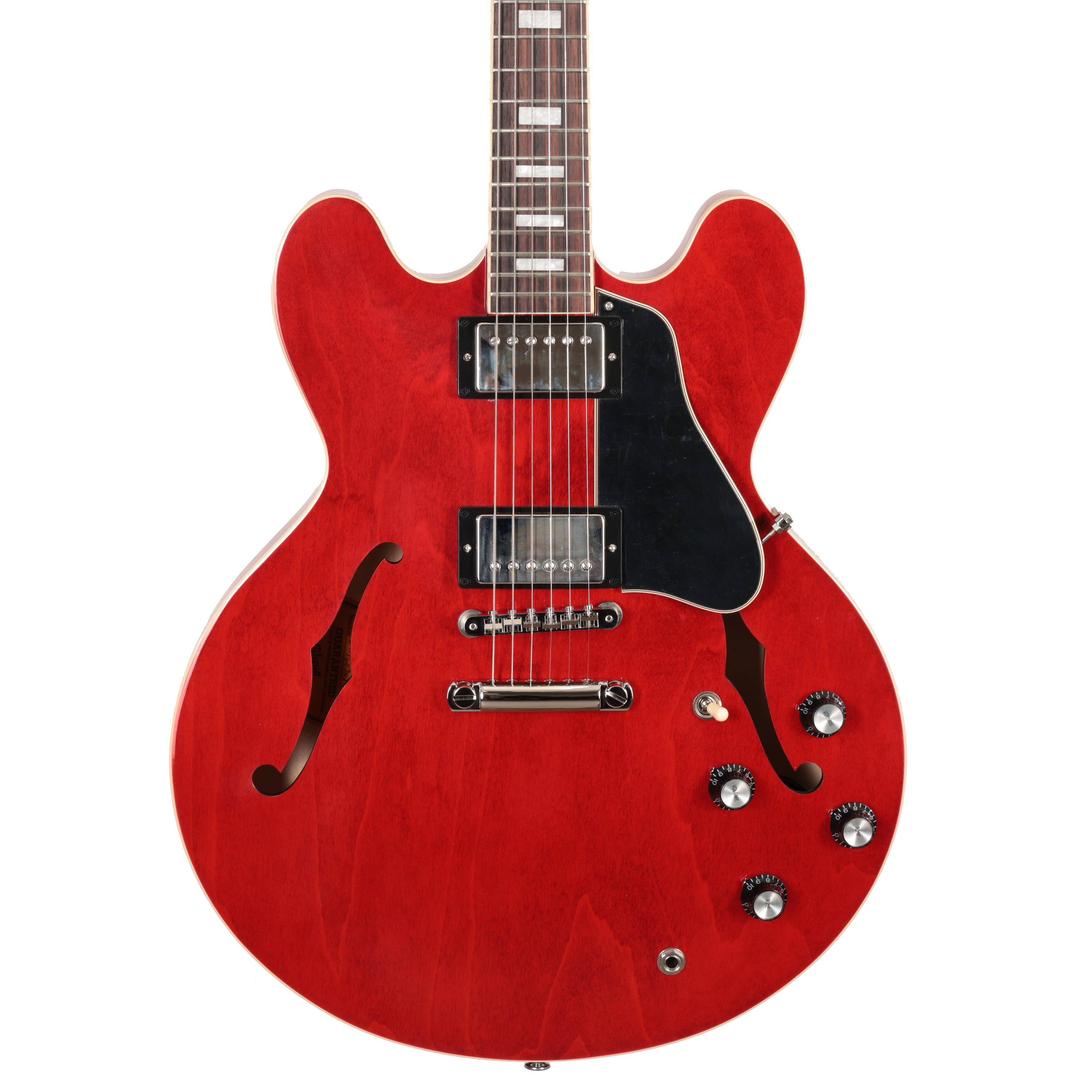 Gibson ES-335 '60s Semi-Hollow Electric Guitar in Sixties Cherry Gibson ES-335 '60s Semi-Hollow Electric Guitar in Sixties Cherry