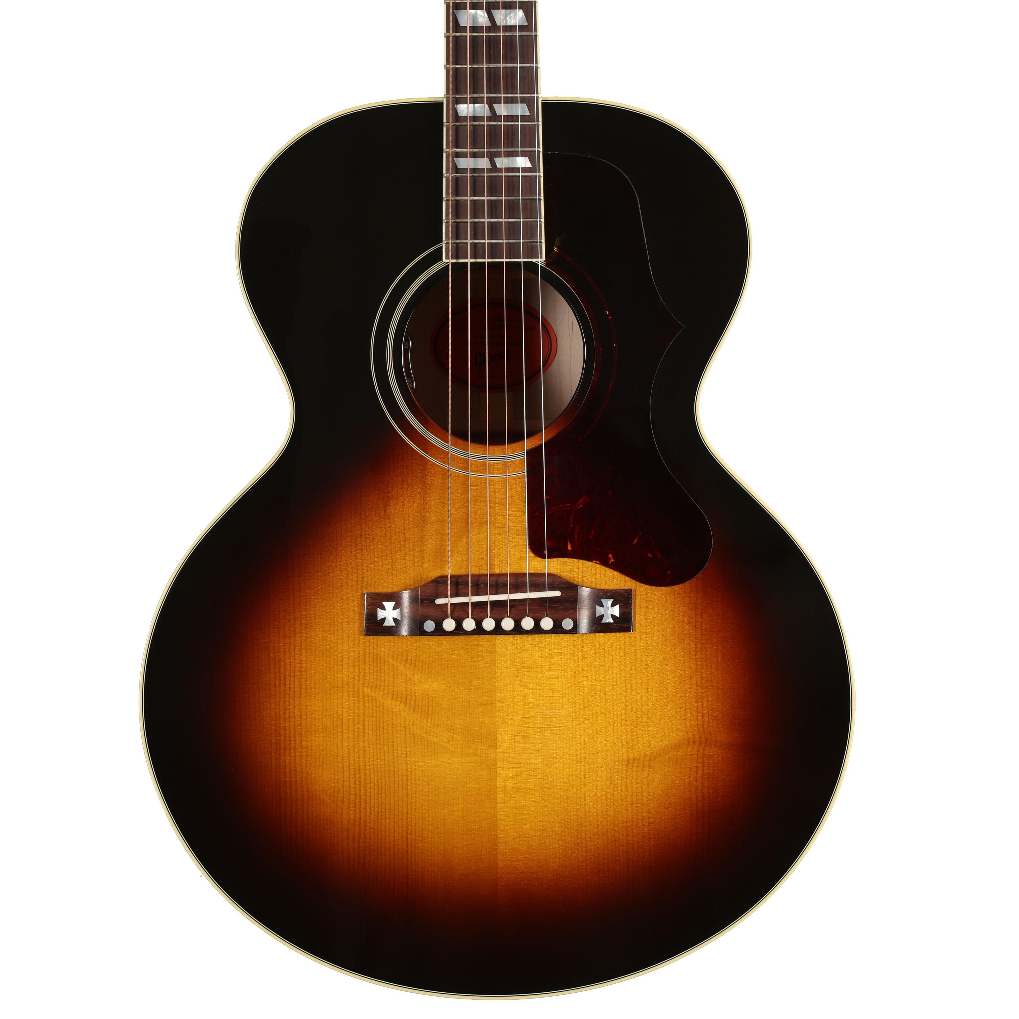 Gibson J-185 Original Electro Acoustic Guitar in Vintage Sunburst